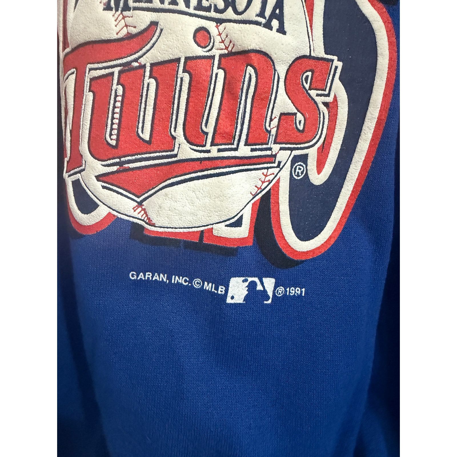 MLB Vintage Minnesota Twins 1991 World Series Crewneck Size XL Size US XL / EU 56 / 4 - 3 Thumbnail