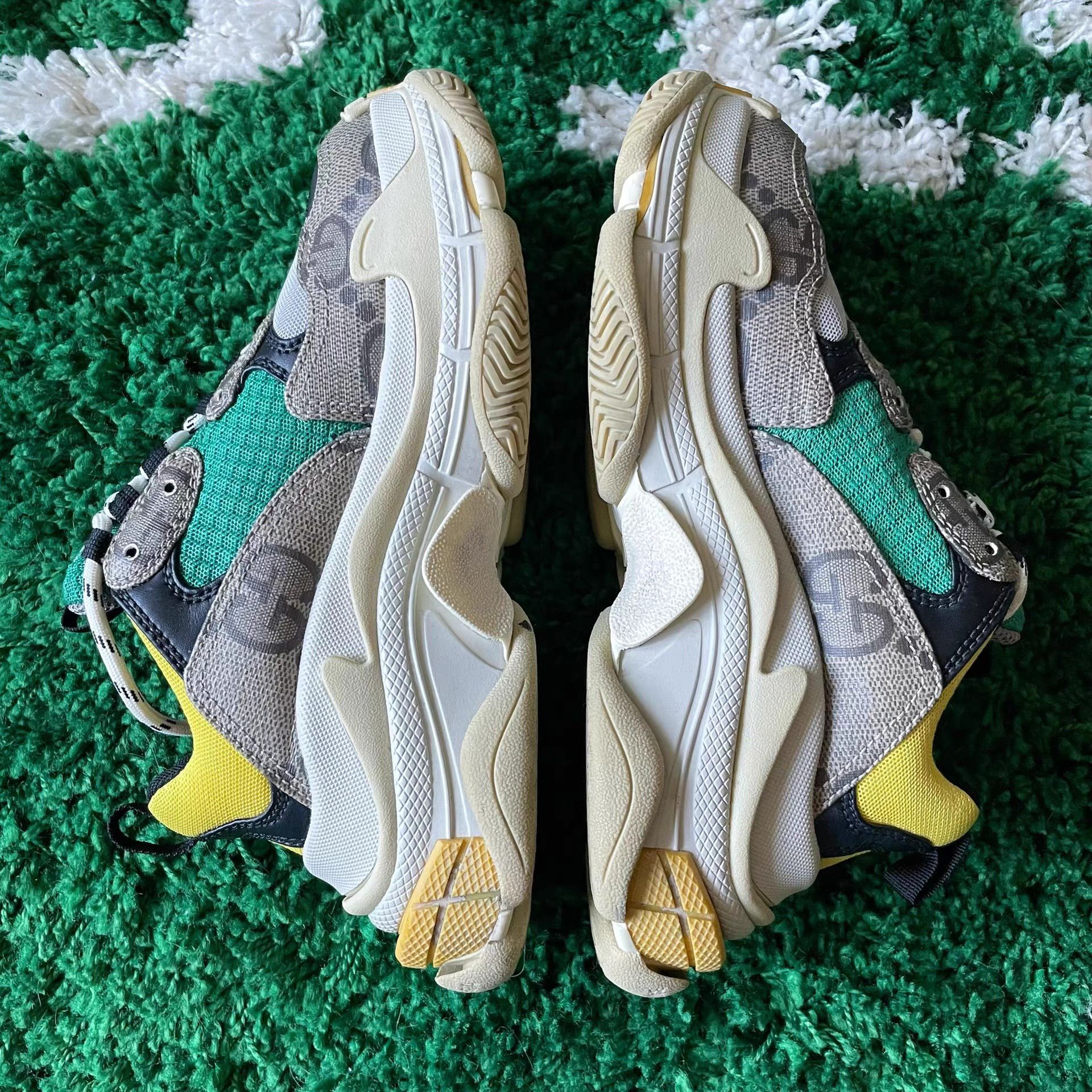 Balenciaga Balenciaga x Gucci Triple S Sneakers Size US 5 / IT 35 - 3 Thumbnail
