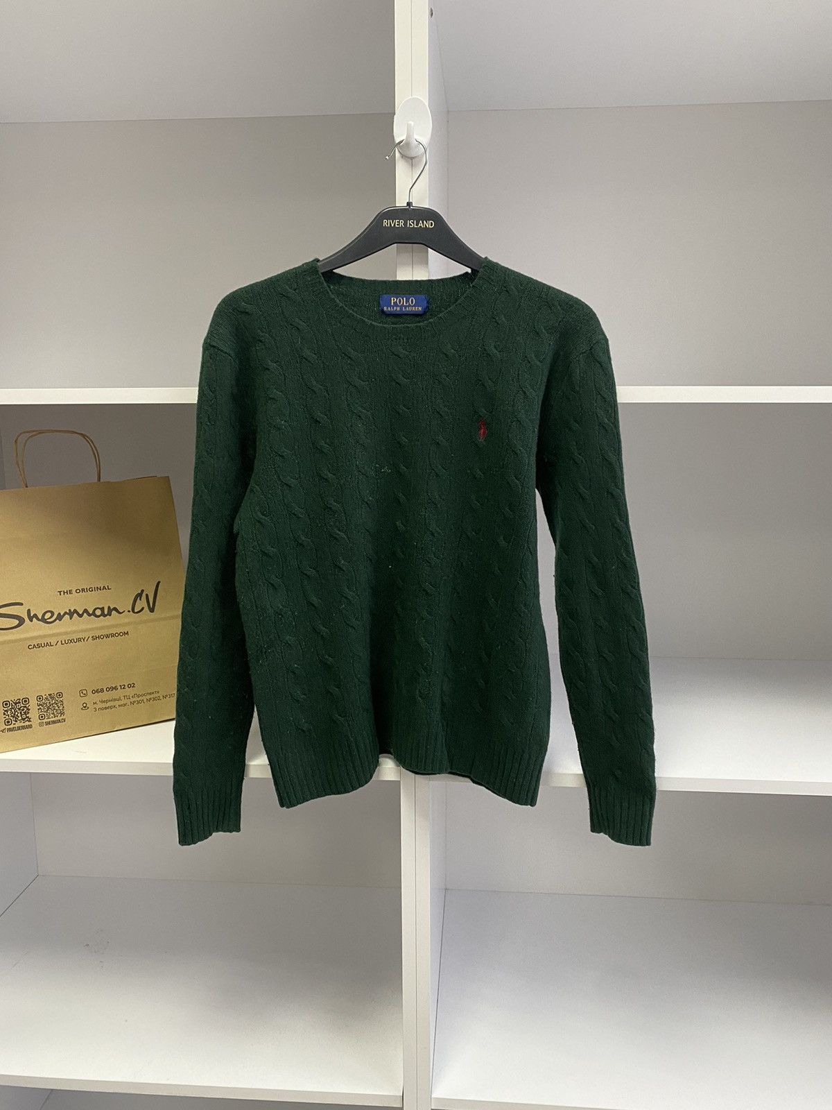 Polo Ralph Lauren × Vintage Vintage Polo Ralph Lauren Women's Sweater Size M / US 6-8 / IT 42-44 - 2 Thumbnail