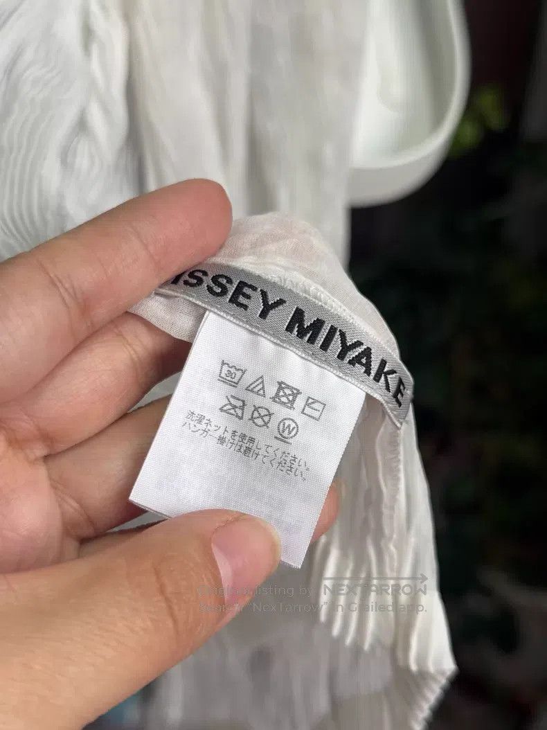 Issey Miyake Issey Miyake Main Line Wicker Zip Cardigan Coat, White Size M / US 6-8 / IT 42-44 - 7 Thumbnail