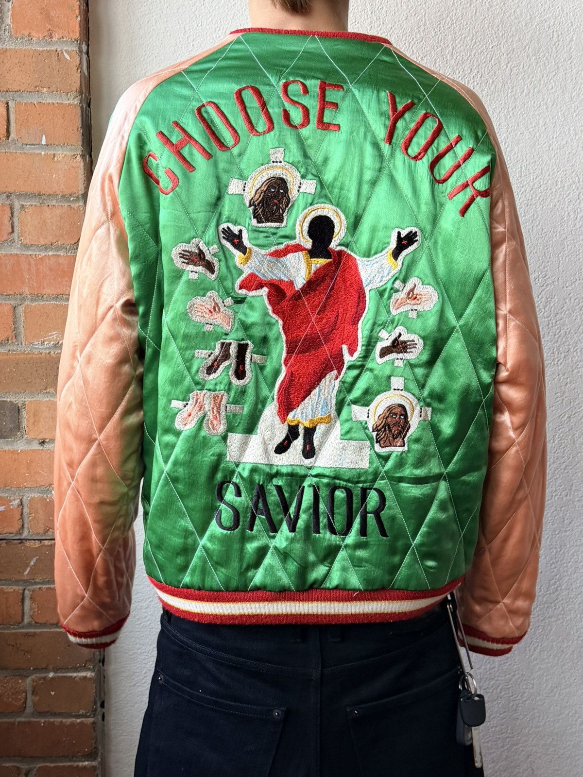 Saint Michael Saint Michael Reversible Bomber Jacket Size US S / EU 44-46 / 1 - 5 Thumbnail