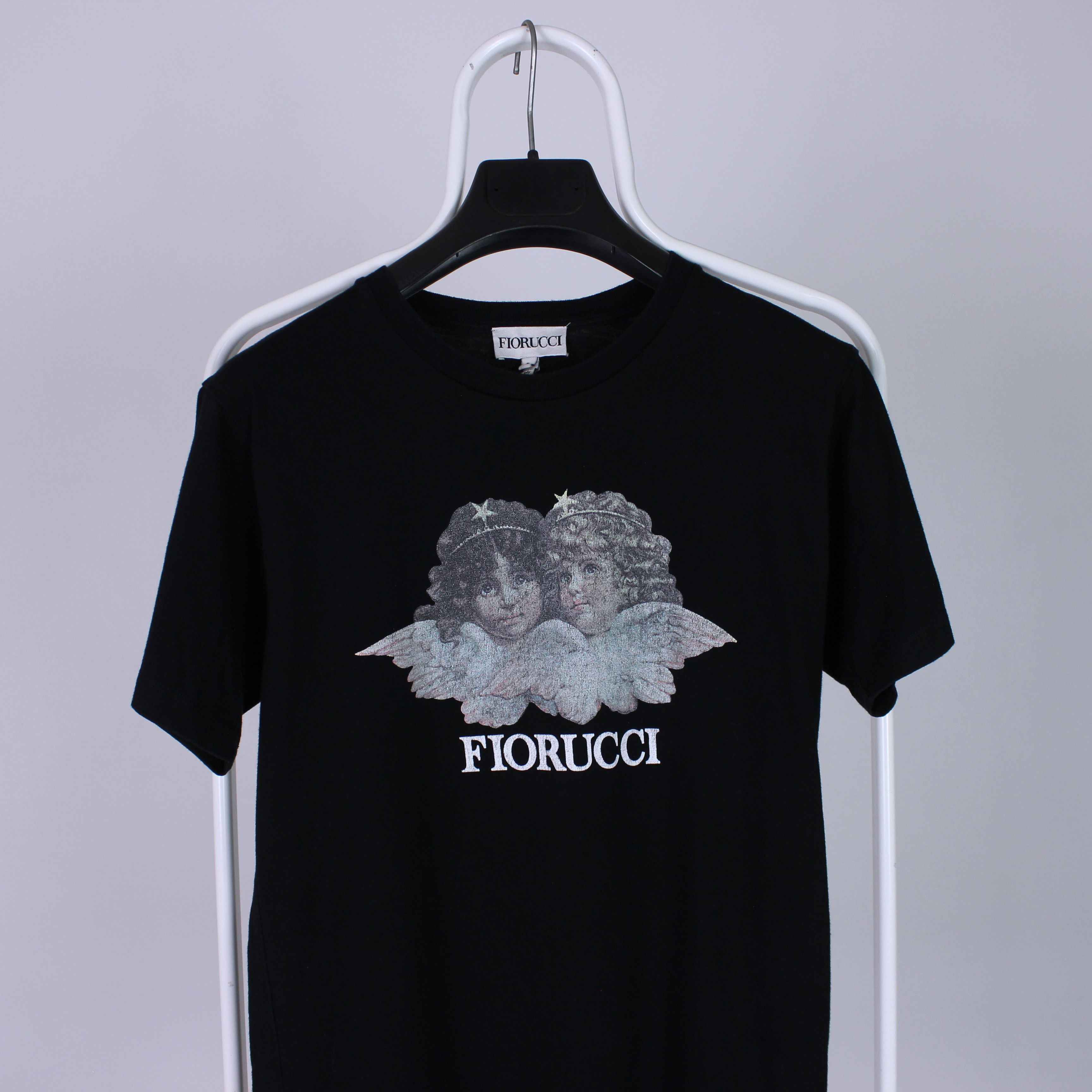 Fiorucci Fiorucci Tee t shirt centr logo angels XS S black Size US XS / EU 42 / 0 - 1 Thumbnail
