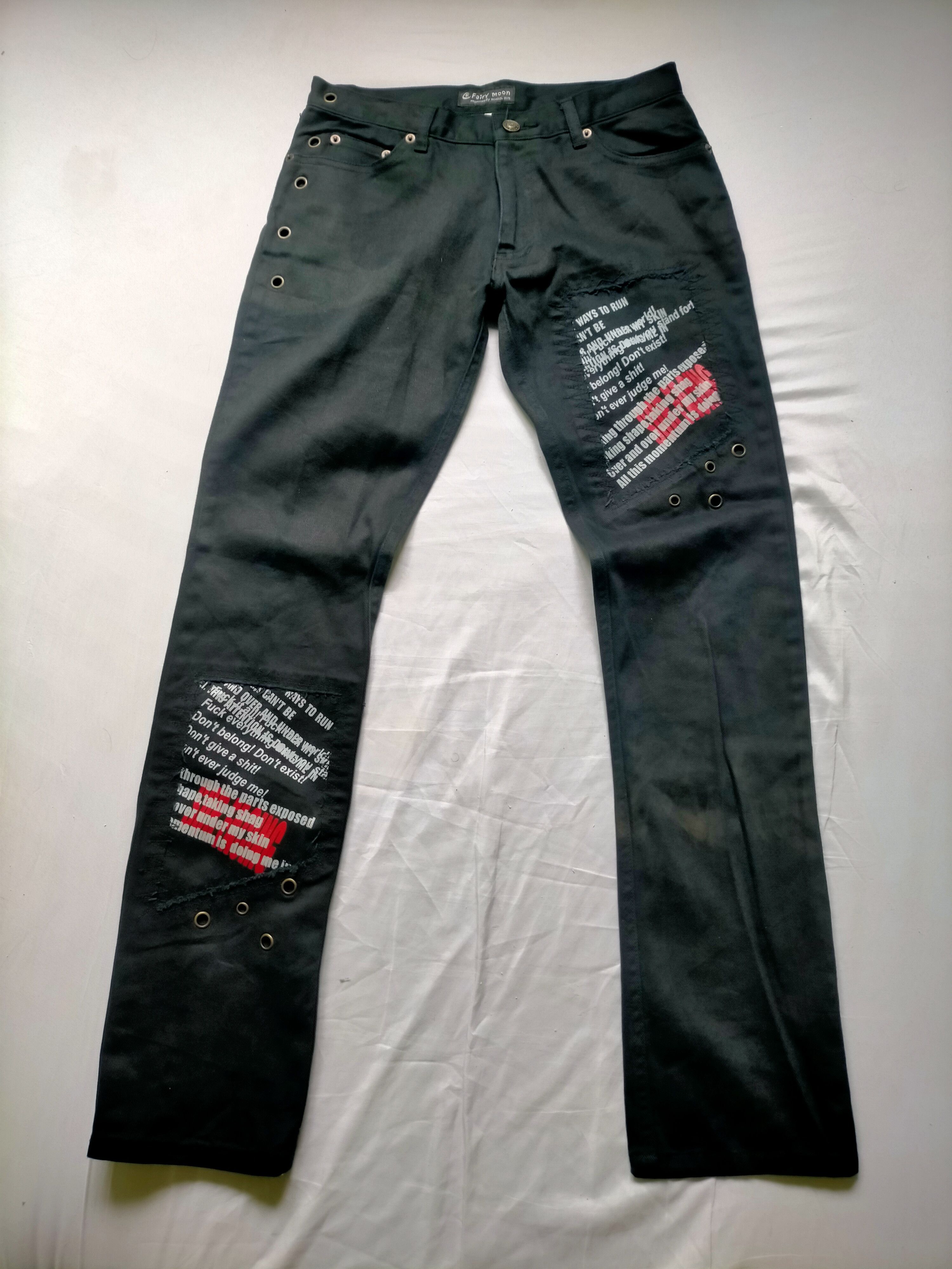Slipknot Fairy Moon Punk Rare Pants