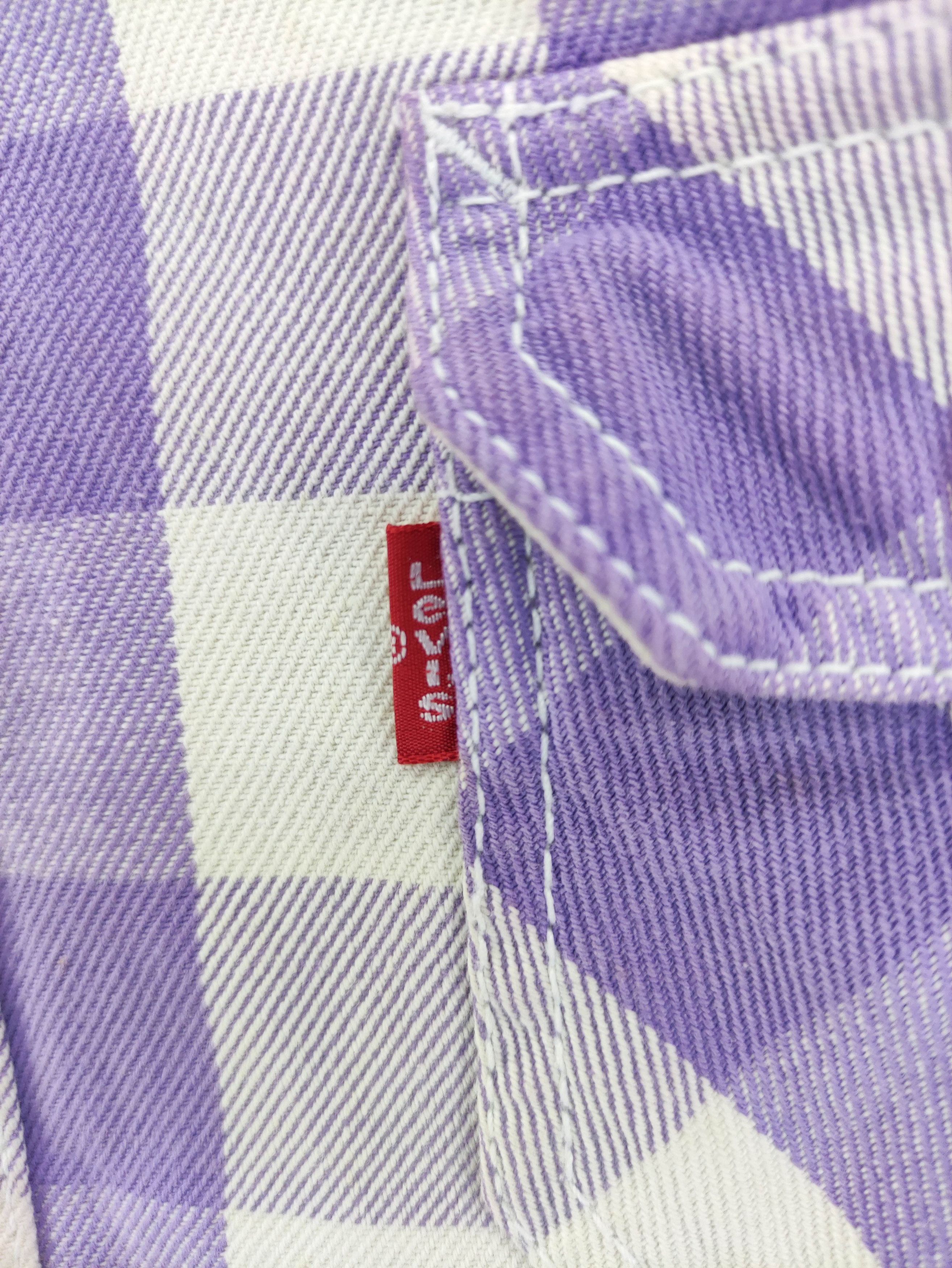 Levi's Vintage Levis Red Tab Checkered Button Up Size S / US 4 / IT 40 - 5 Thumbnail