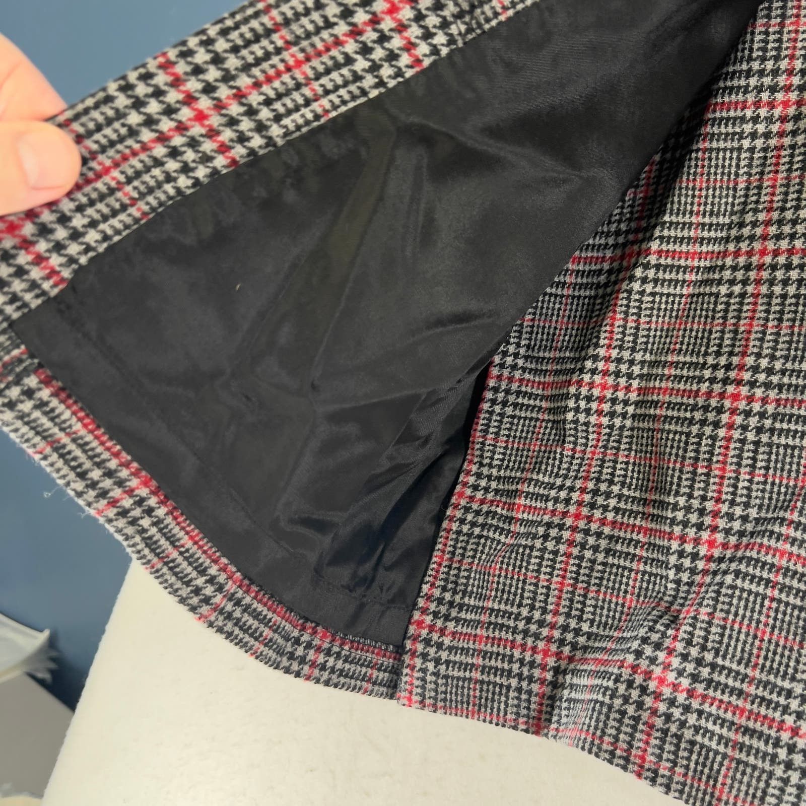 Other Karin Morgan Collection Wool Blend ALine Mini Skirt Woman 12 Size 30" / US 8 / IT 44 - 5 Thumbnail