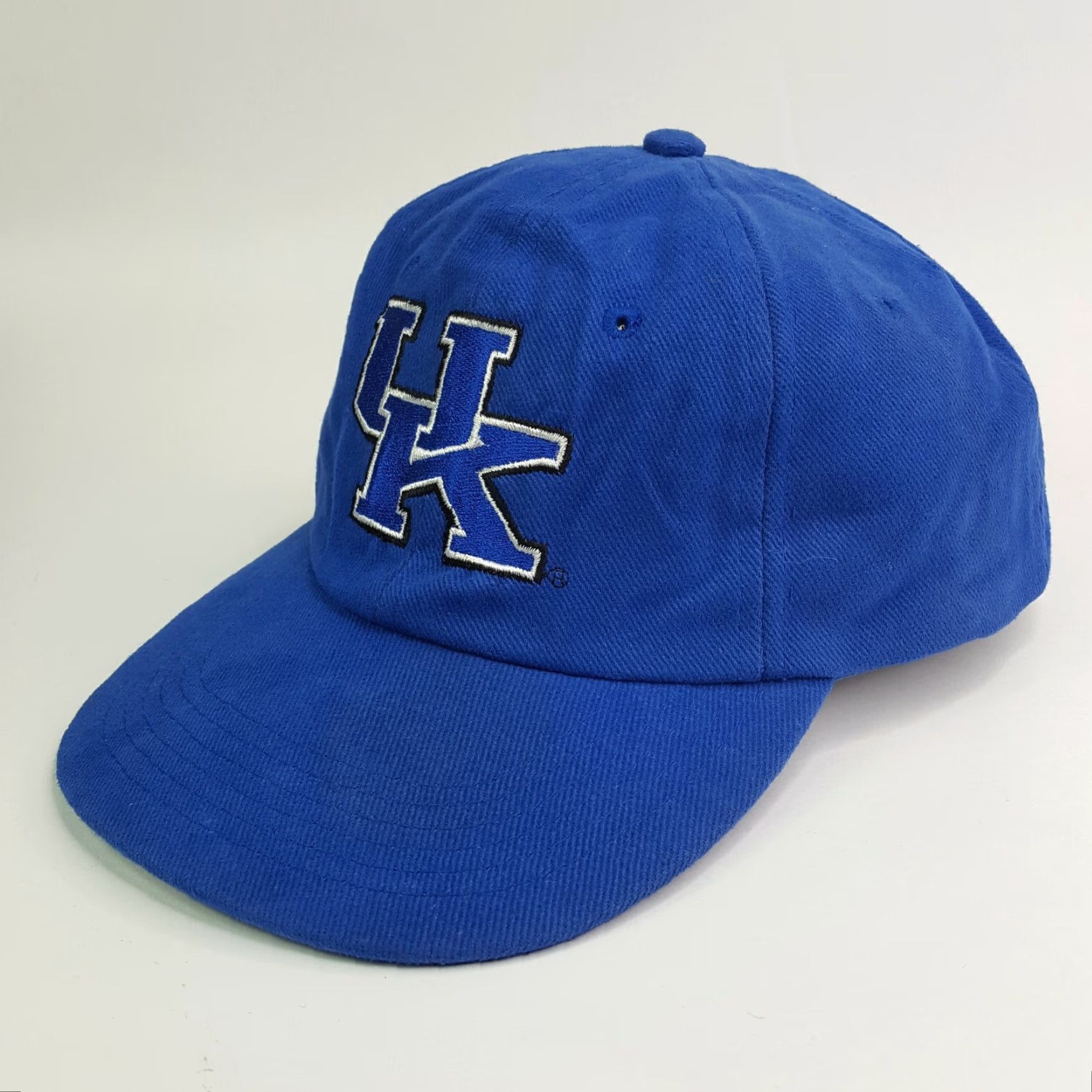 Vintage VINTAGE UK University of Kentucky Wildcats Hat Baseball Cap Snapback Embroidered Adjustable Blue NCAA College Size ONE SIZE - 4 Thumbnail