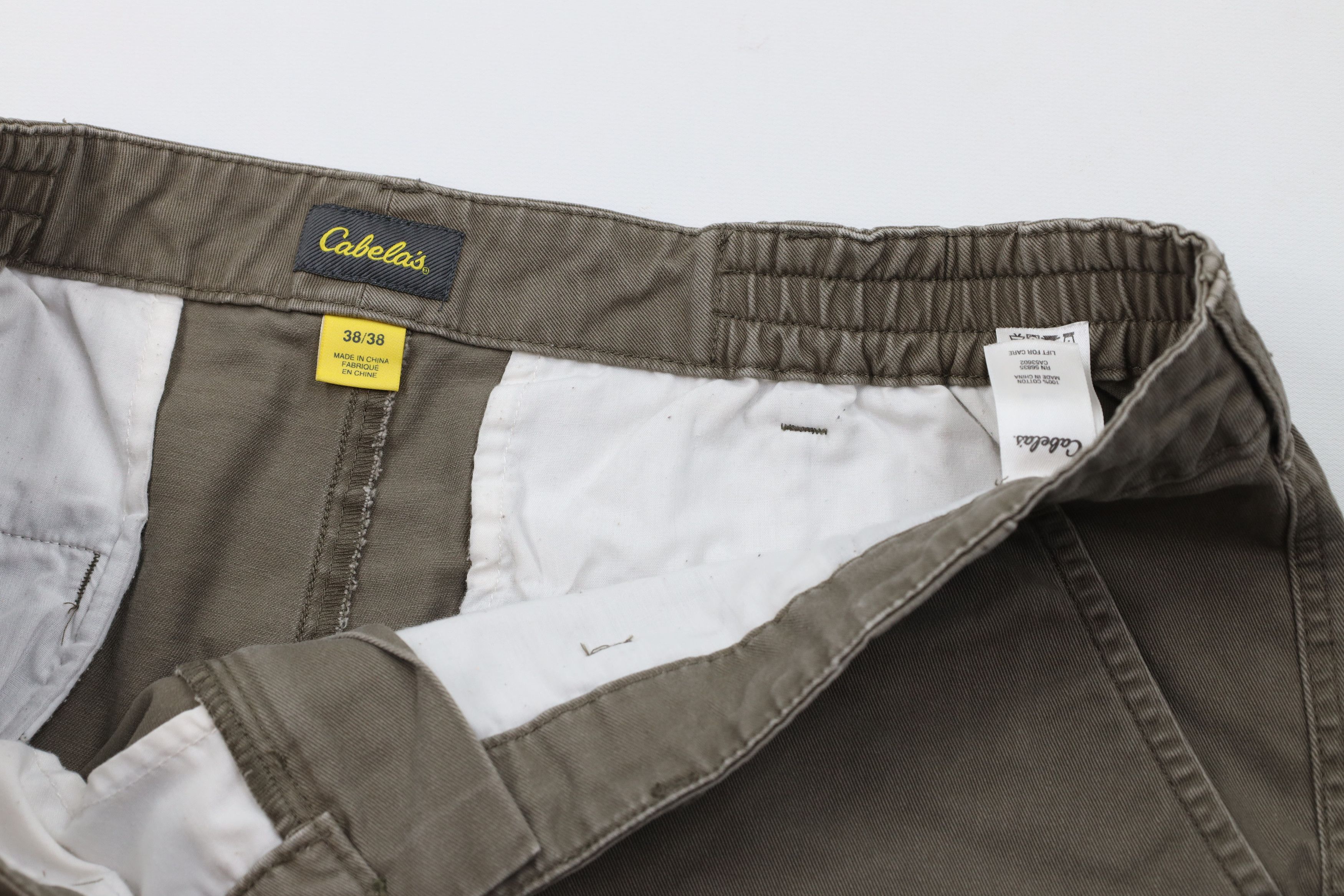 Cabelas Vintage Cabelas Above Knee Outdoor Hiking Trekking Shorts Size US 38 / EU 54 - 6 Thumbnail