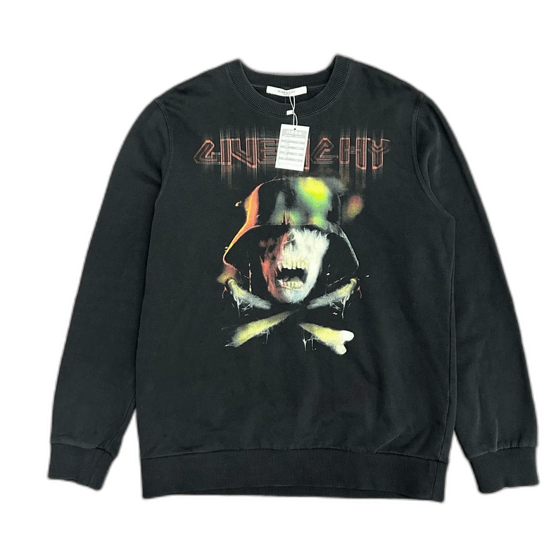 パーカー・フーディ GIVENCHY GIVENCHY SKULL JERSEY HOODIE Givenchy Givenchy Skull Moon Hoodie XL | Grailed