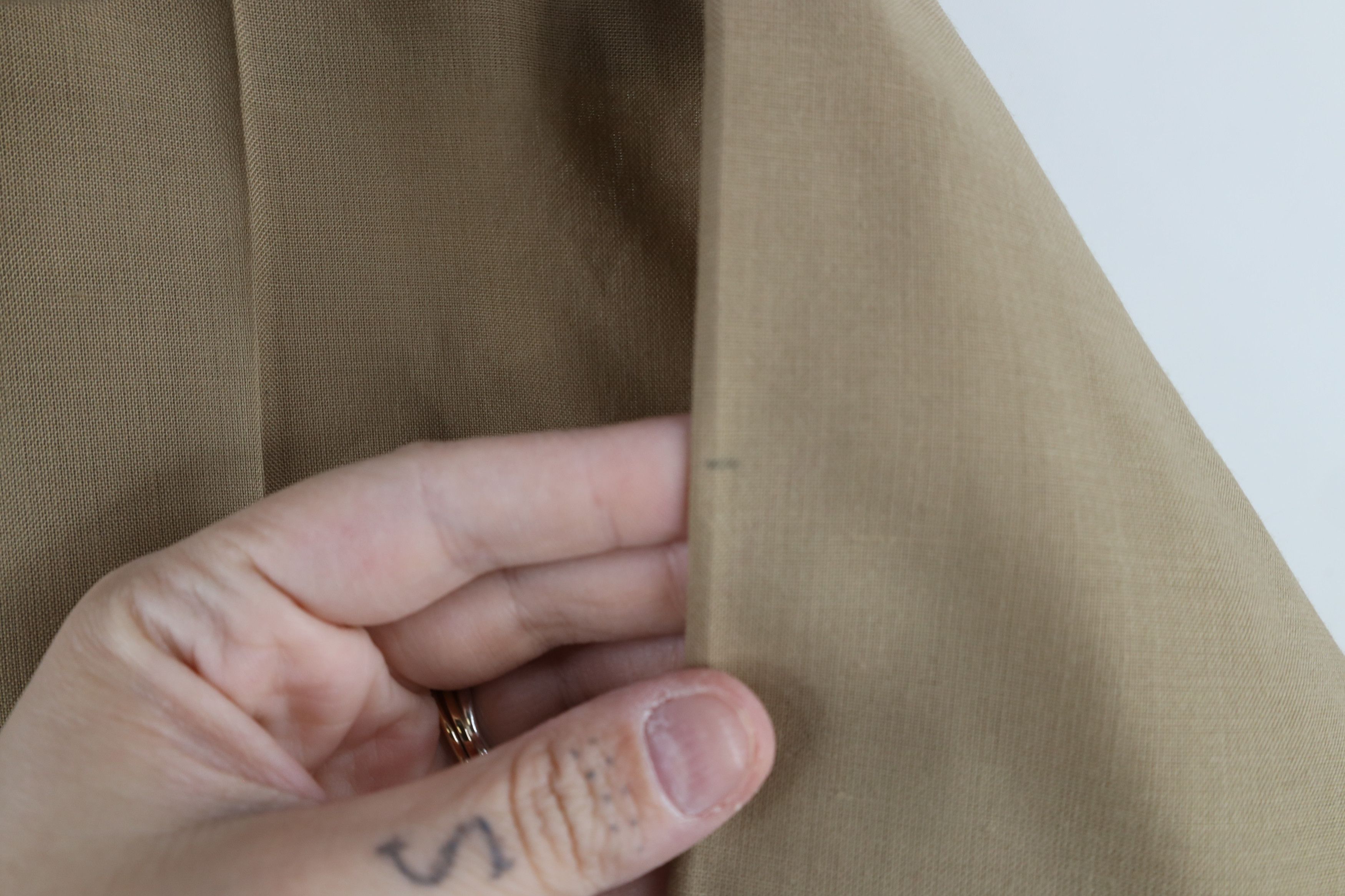 Vintage Vintage 90s Military Long Sleeve Button Shirt Khaki USA Size US M / EU 48-50 / 2 - 7 Thumbnail