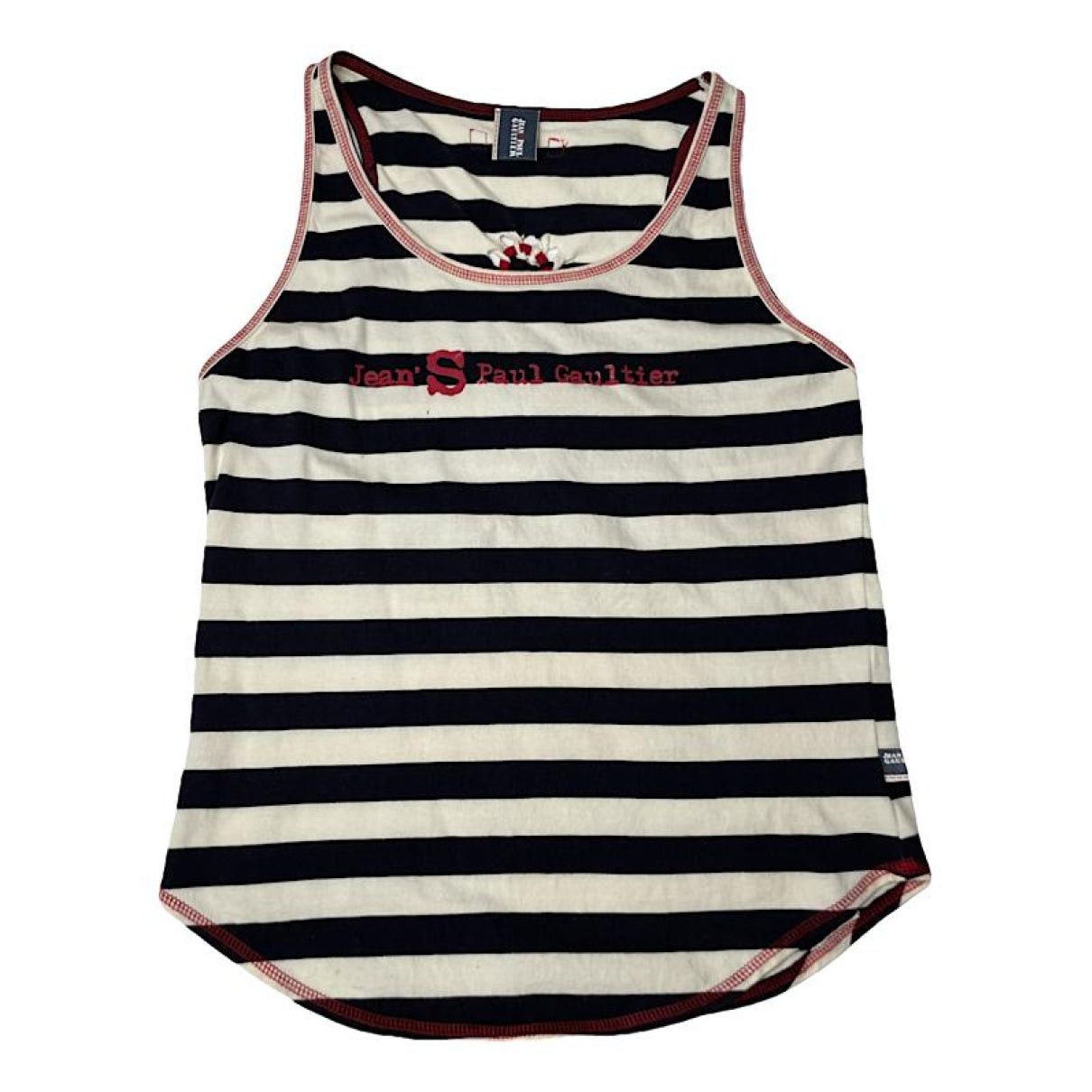 Jean Paul Gaultier Black Cotton Top Size M / US 6-8 / IT 42-44 - 1 Thumbnail