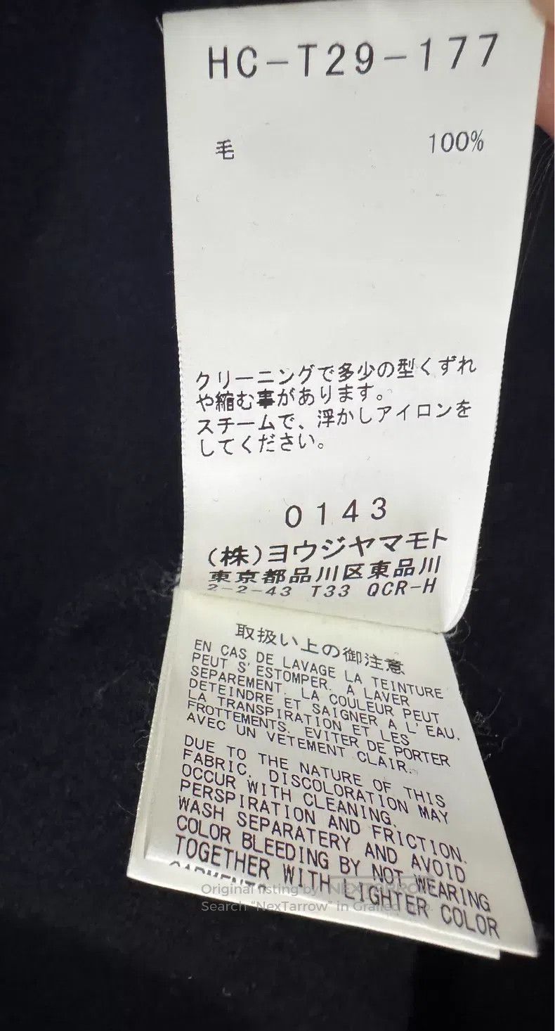 Yohji Yamamoto Yohji Yamamoto sweatshirt Size US L / EU 52-54 / 3 - 7 Thumbnail