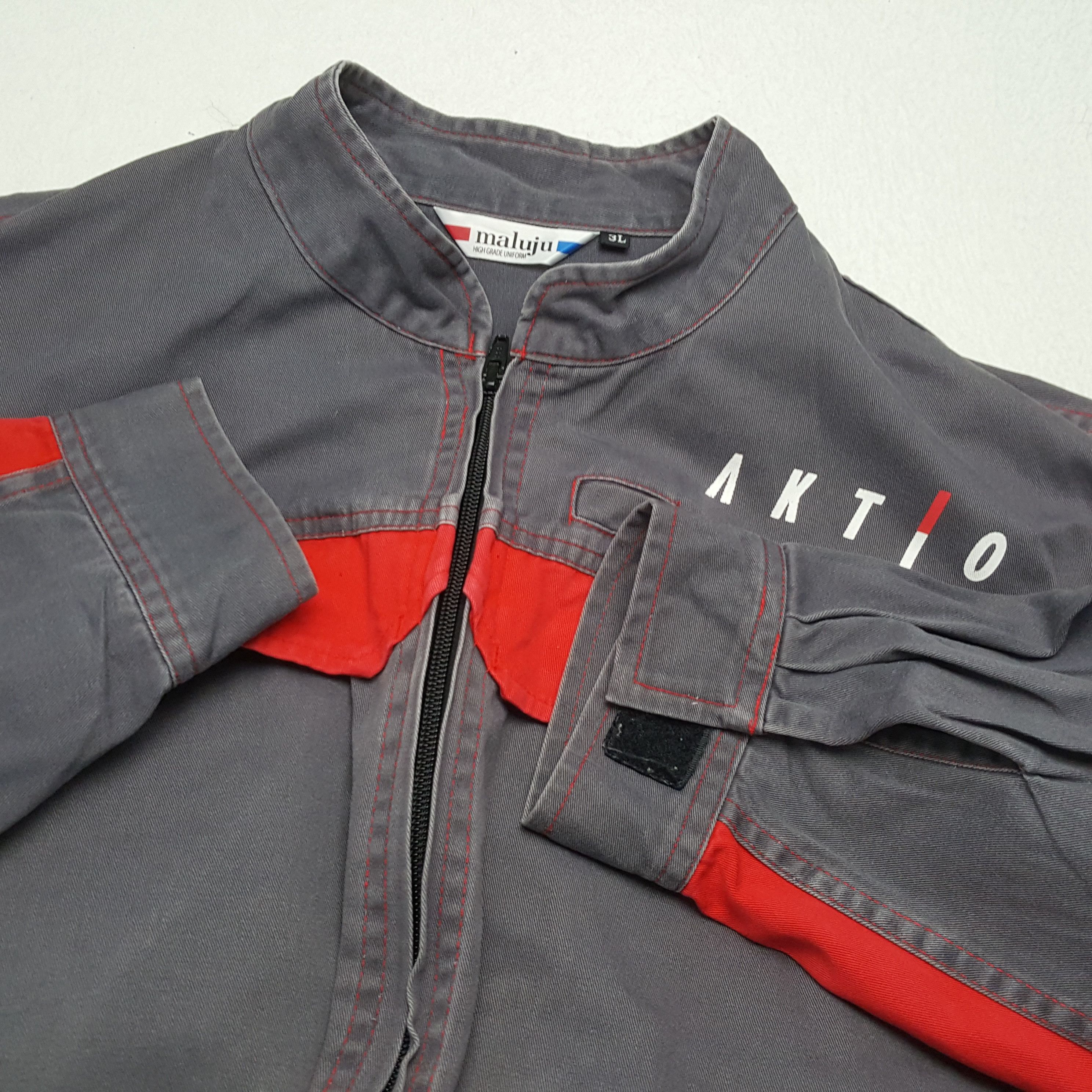 Vintage Vintage AKTIO Japanese Motorsports Coverall Jacket Size US XL / EU 56 / 4 - 13 Thumbnail