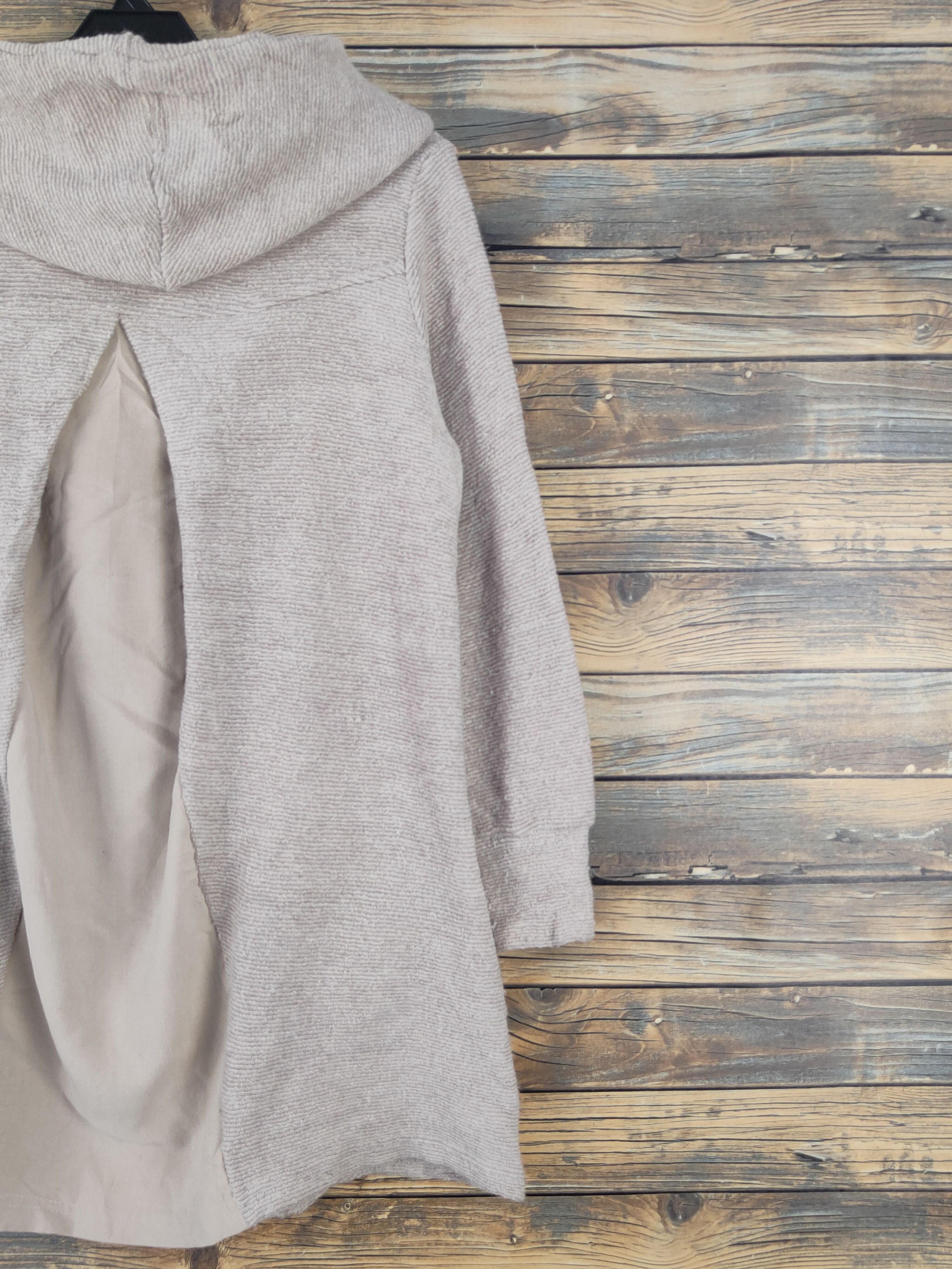 Homespun Knitwear × Japanese Brand × Vintage Winter Stuff Radiate Light Brown Hoodie Knitwear Sweaters Size M / US 6-8 / IT 42-44 - 10 Thumbnail