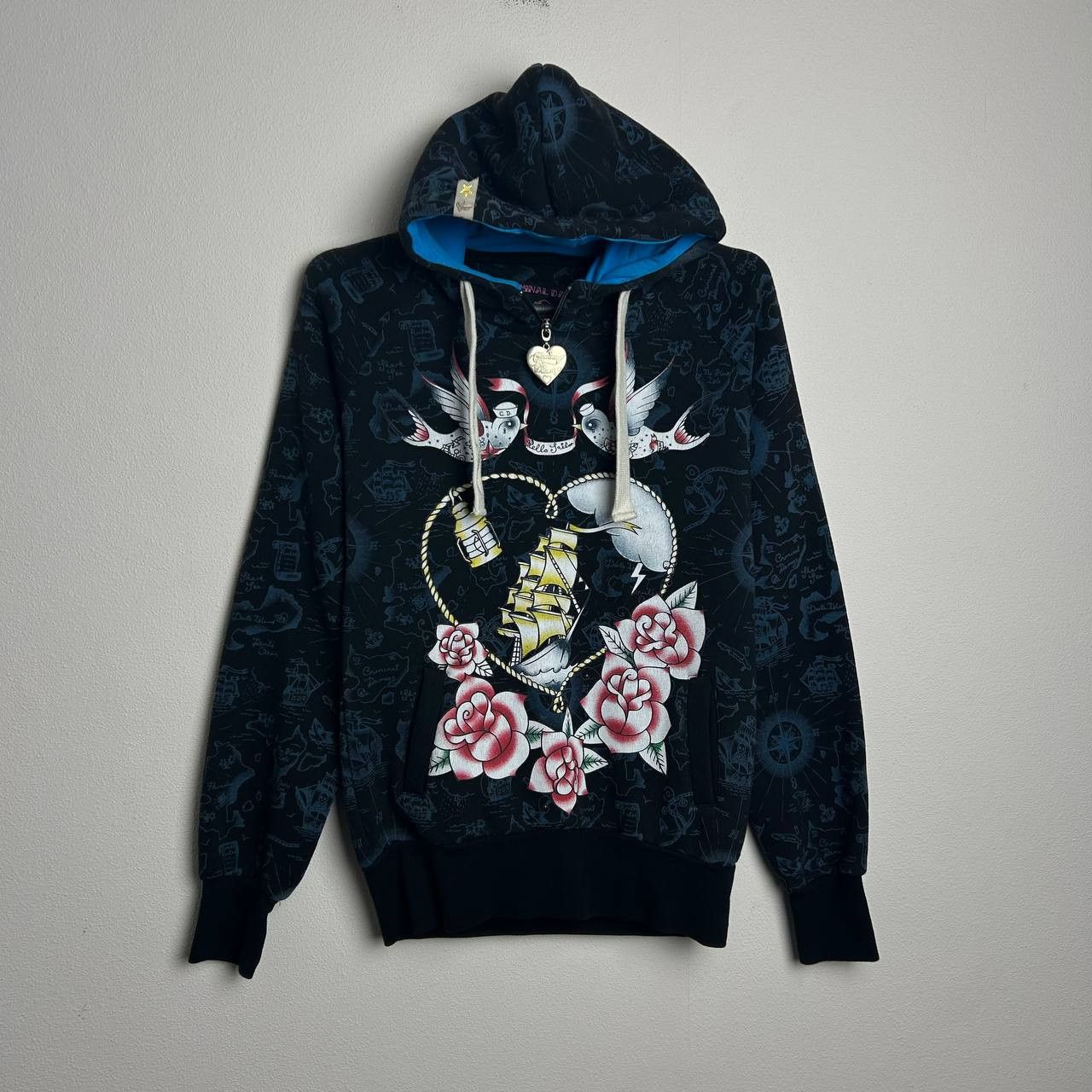 Criminal Damage Designer Criminal Damage Ed Hardy style japan hoodie Size M / US 6-8 / IT 42-44 - 1 Thumbnail