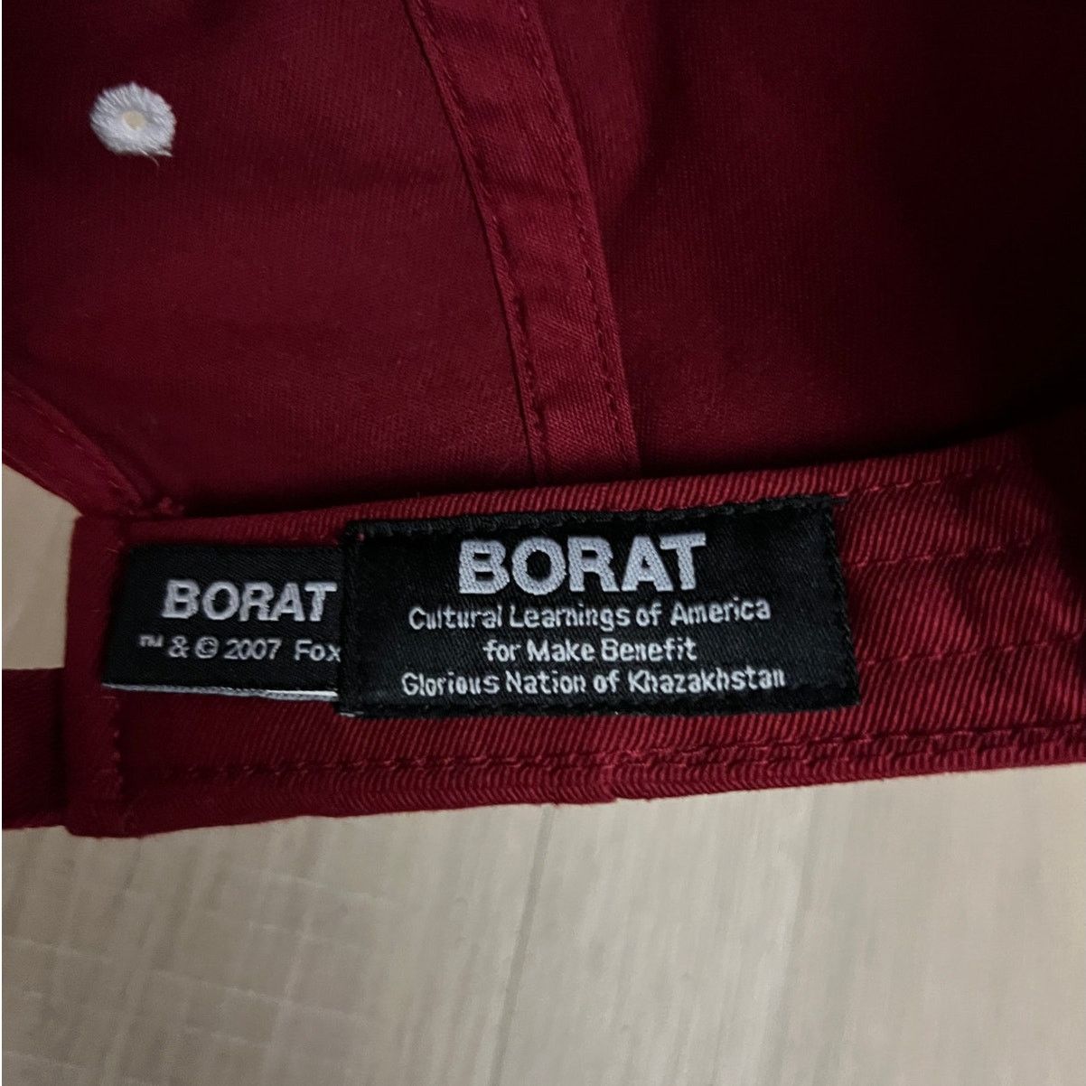 Vintage Vintage Y2K Borat Romance Comedy Movie Promo Dad Hat OFSA Size ONE SIZE - 4 Thumbnail