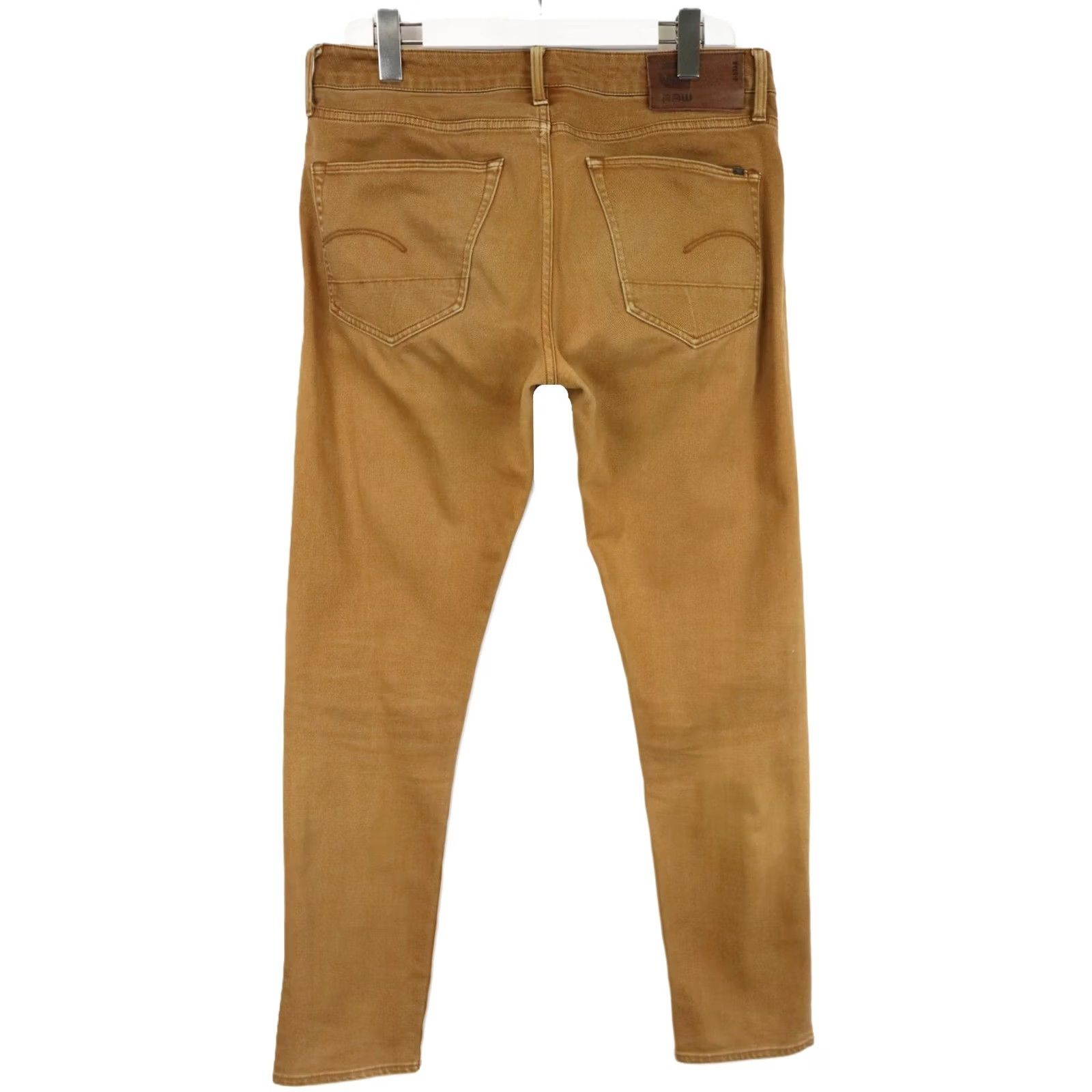 G-Star G-STAR 3301 Slim Coj Jeans Men's W32/L32 Brown Denim Button Fly Stretched Jeans Mens Slim Coj 3301 Brown Denim Button Fly W32 L32 Size US 32 / EU 48 - 2 Thumbnail