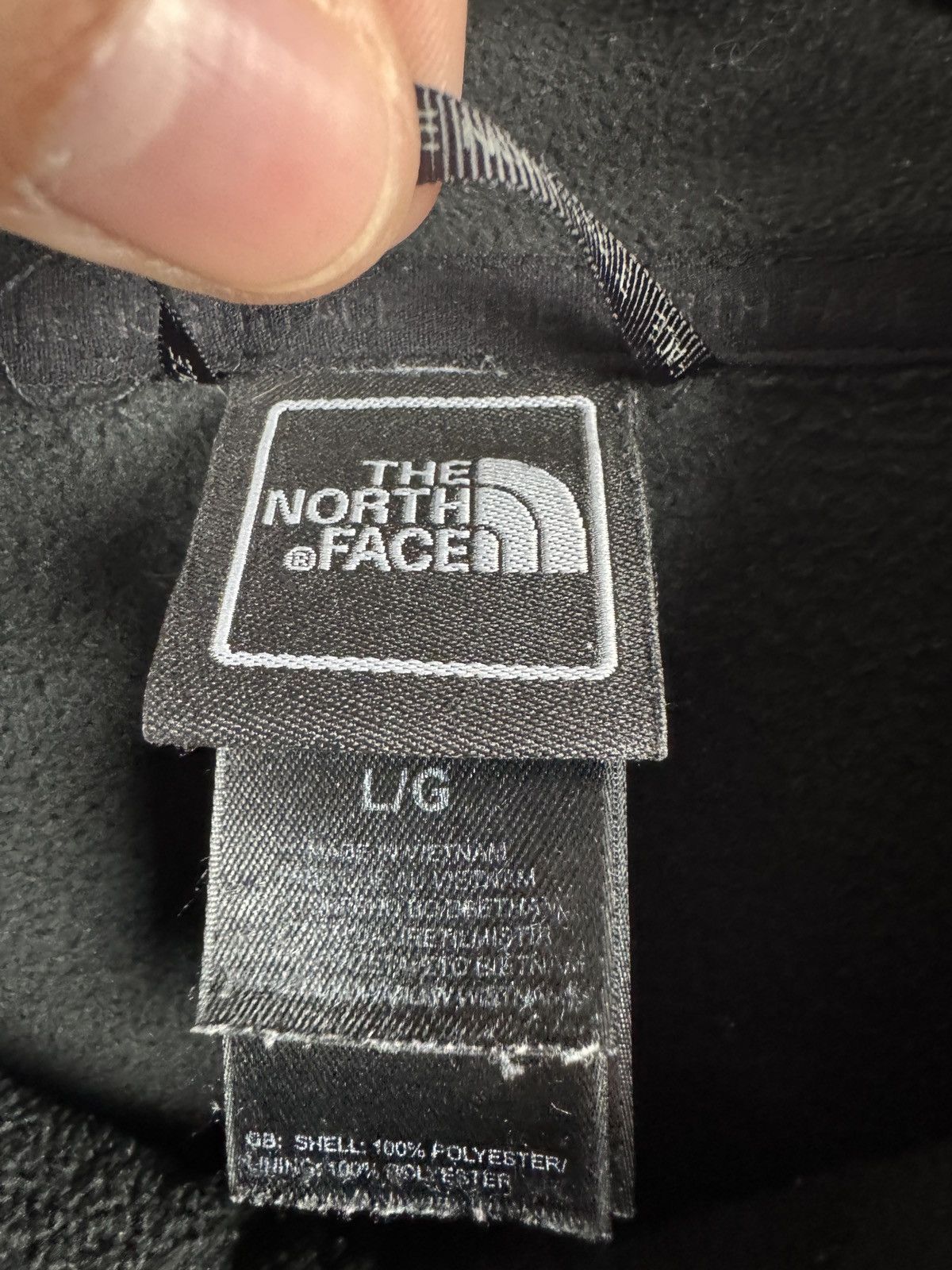 The North Face Women’s The North Face Fleece Jacket Black Hiking Size Large Size L / US 10 / IT 46 - 6 Thumbnail