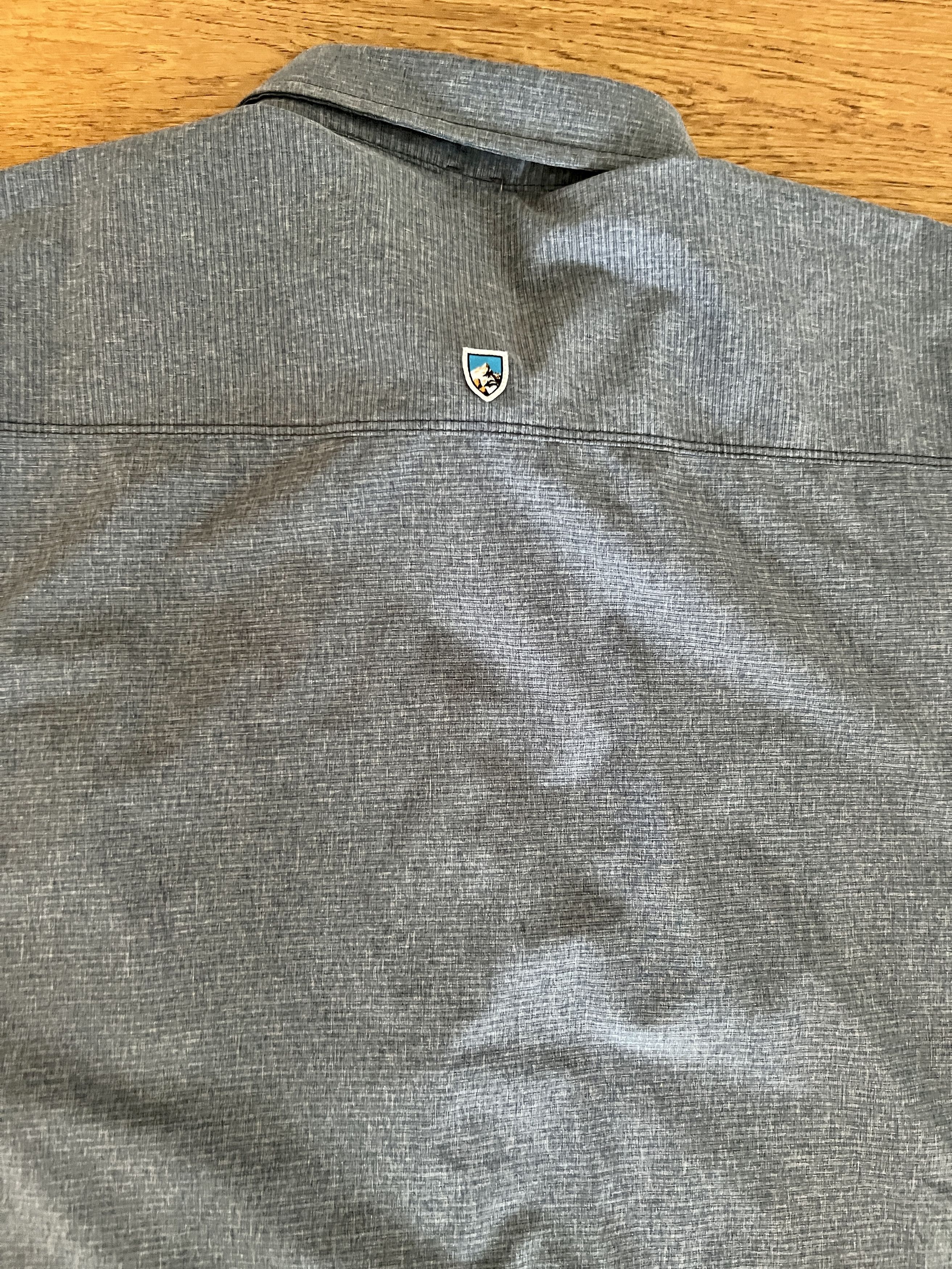 Kuhl Kuhl Tapered Fit Tech Shirt XL Blue Grey Hiking Trail Wear Size US XL / EU 56 / 4 - 6 Thumbnail