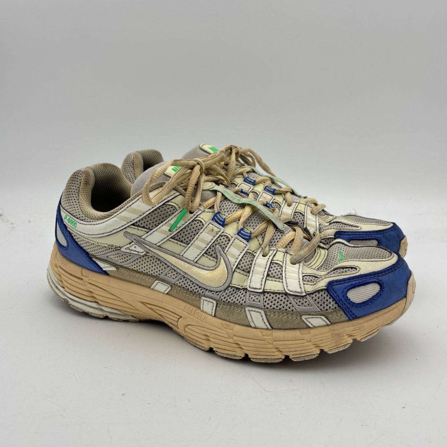 Nike Nike P-6000 Athletic Department Coconut Milk Blue Shoes 10 Size US 10 / EU 43 - 1 Thumbnail