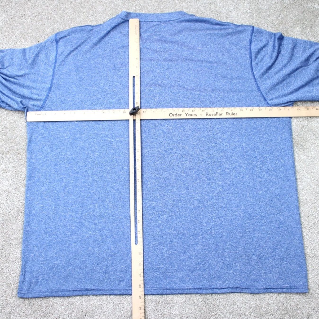Reebok Reebok Shirt Mens 3XL XXXL Blue PlayDry Regular Fit Athletic Short Sleeve Shirt Mens 3XL Blue PlayDry Size US XXL / EU 58 / 5 - 7 Thumbnail