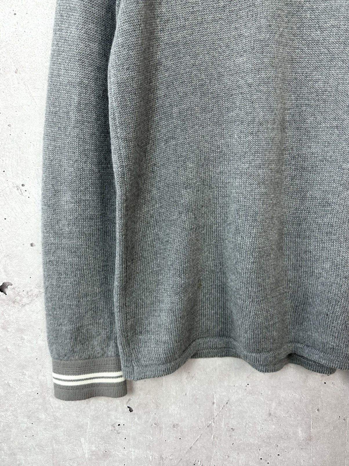 Wood Wood Wood Wood Grey Stripped Women’s Knit Wool Sweater Size XS / US 0-2 / IT 36-38 - 5 Thumbnail