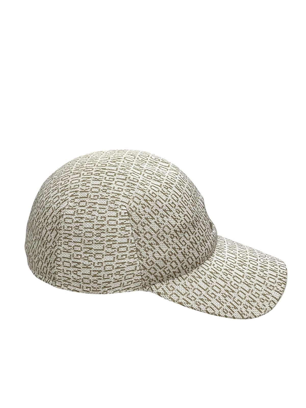 Kangol Rare Kangol All Over Logo Jacquard Space Cap Beige Size ONE SIZE - 5 Thumbnail