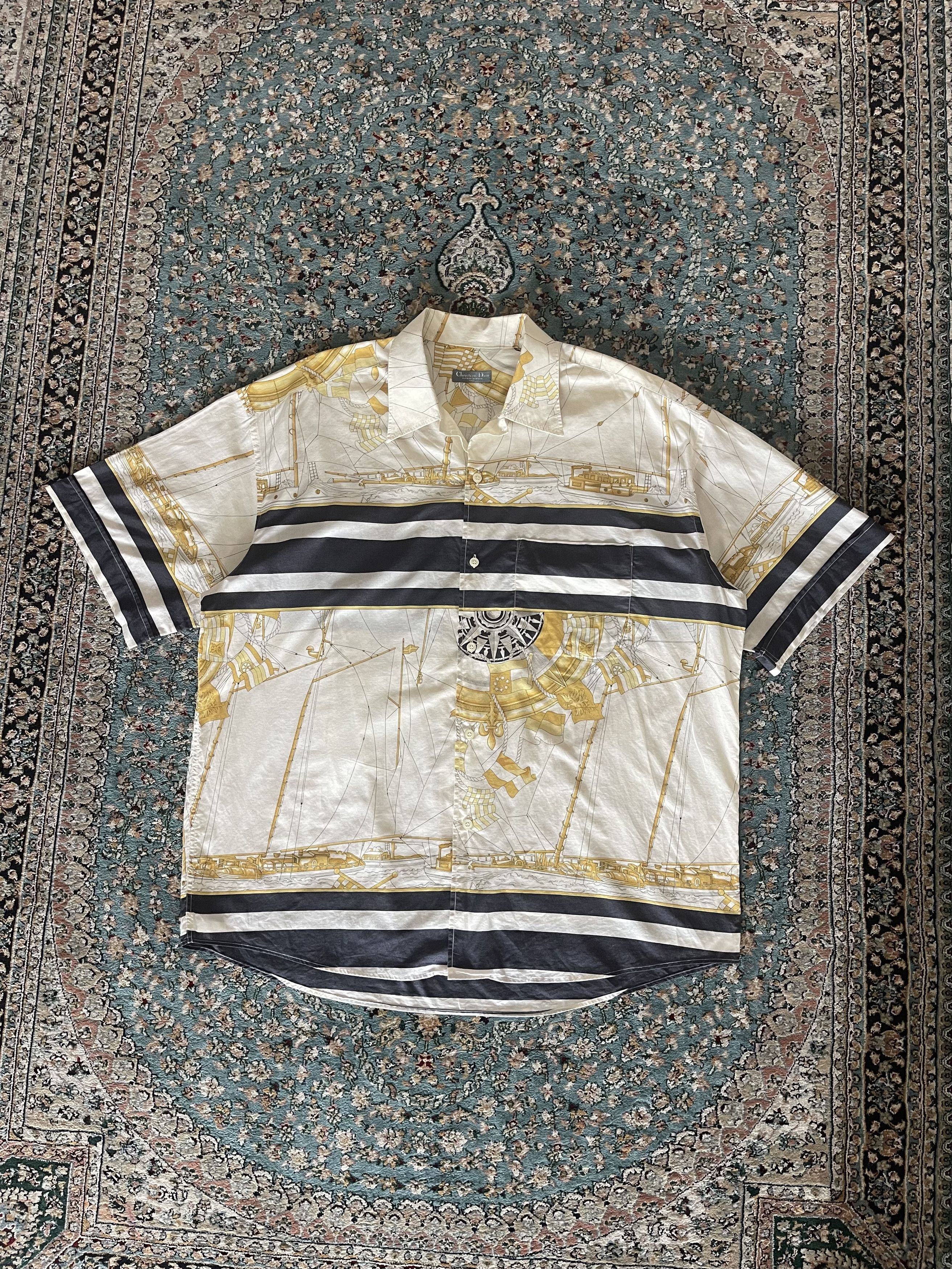 Christian Dior Monsieur Christian DIOR Button Down Shirt Sz XS/XL Baggy Oversize OVP Size US XS / EU 42 / 0 - 1 Thumbnail