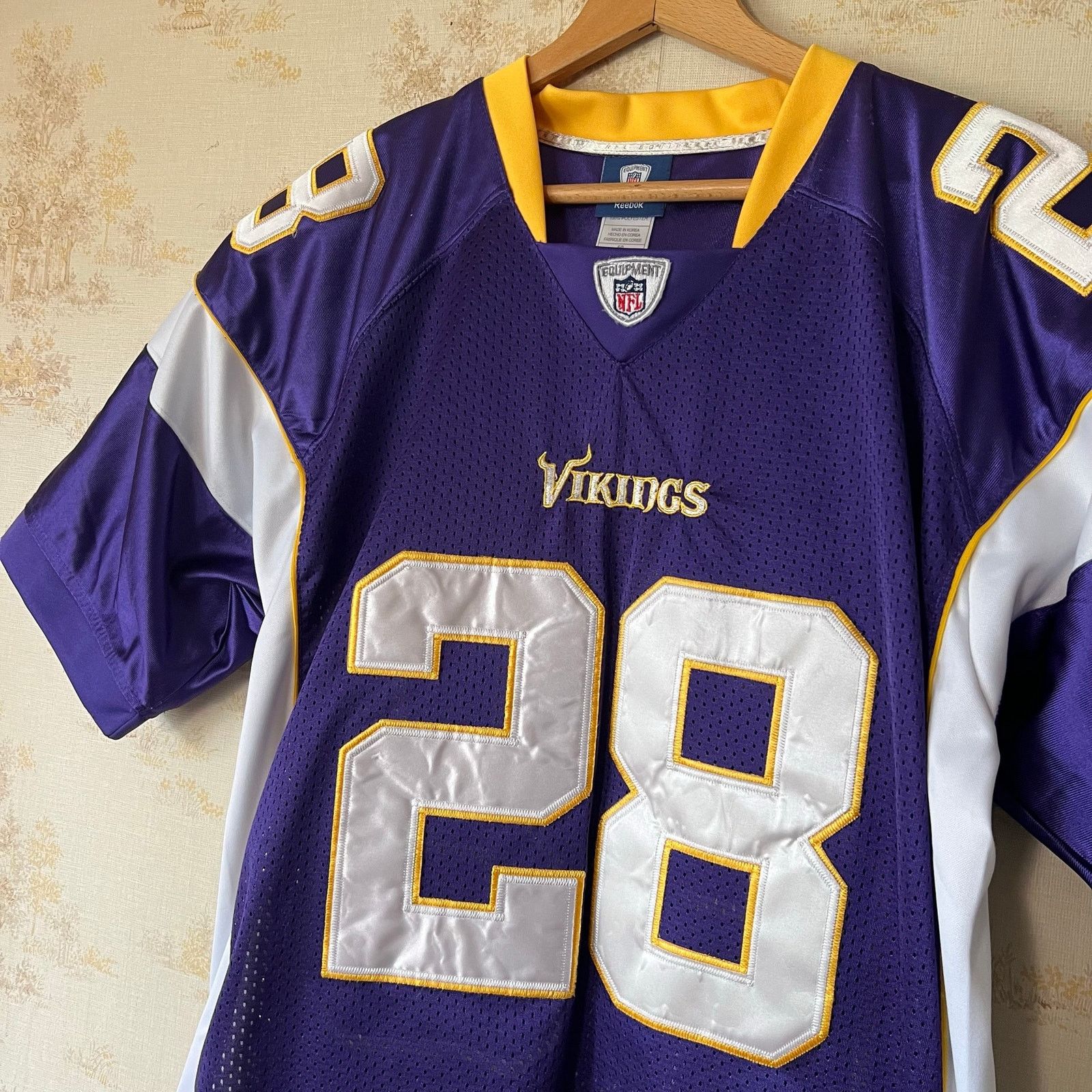 Reebok Y2K Adrian Peterson Vikings Jersey | Reebok | Size 50 Size US L / EU 52-54 / 3 - 7 Thumbnail