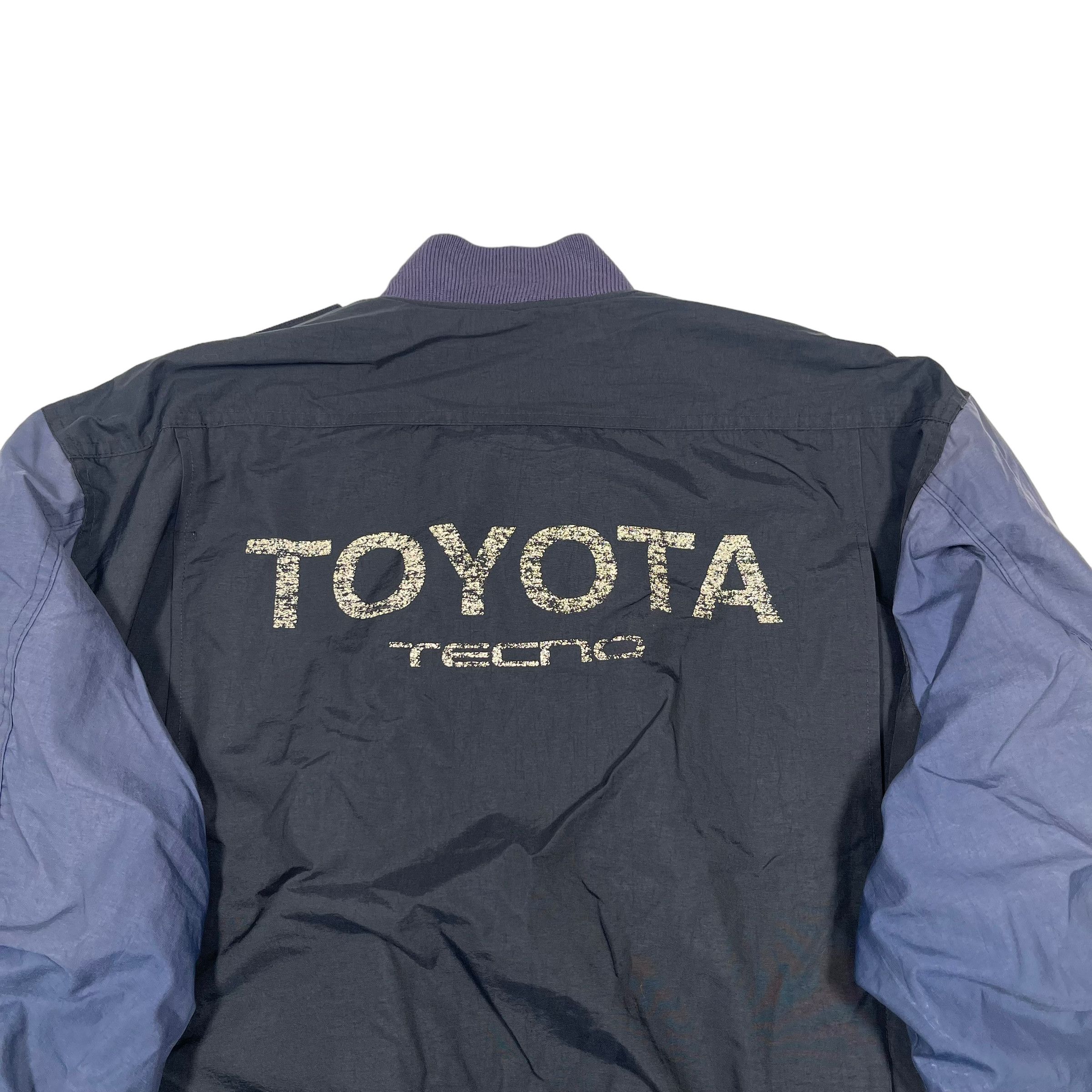 Vintage Toyota Tecno Vintage 1970s Bomber Jacket Size US L / EU 52-54 / 3 - 3 Thumbnail