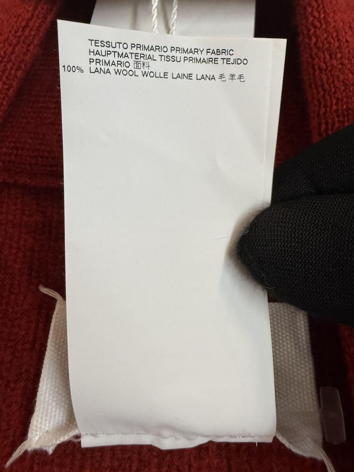 Maison Margiela MAISON MARGIELA SS17 100% Wool Scarf-Neck Cardigan — Size L Size L / US 10 / IT 46 - 18 Thumbnail