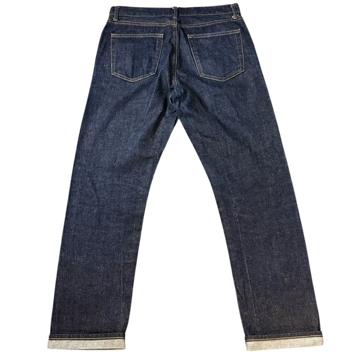 Undercover × Uniqlo 🔥🇯🇵 Japanese Raw Denim Uniqlo Indigo Selvedge Archive Jeans Size US 31 - 2 Thumbnail