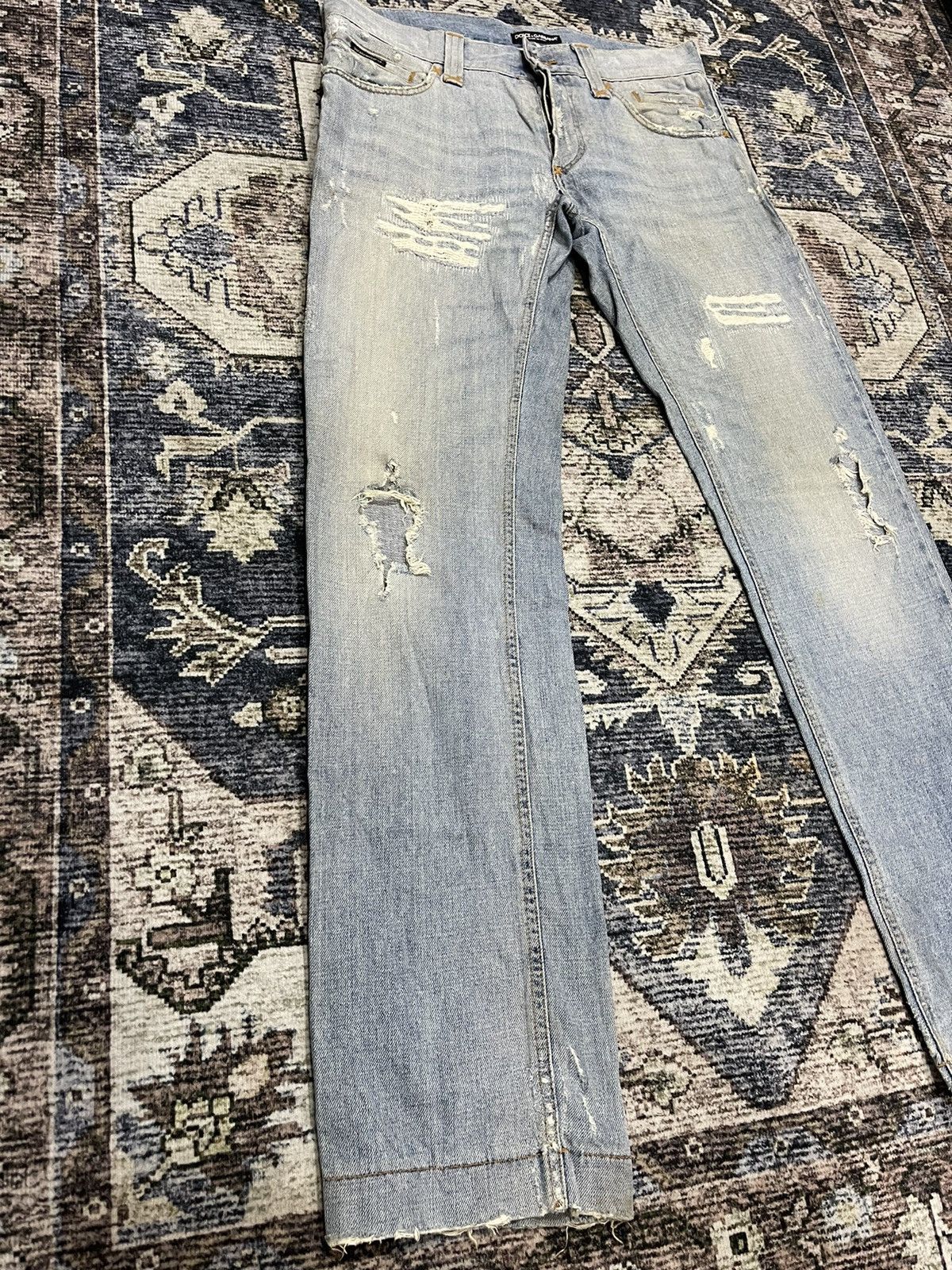 Dolce & Gabbana Vintage Dolce & Gabbana D&G Luxury Designer Metal Logo Denim Size US 34 / EU 50 - 5 Thumbnail