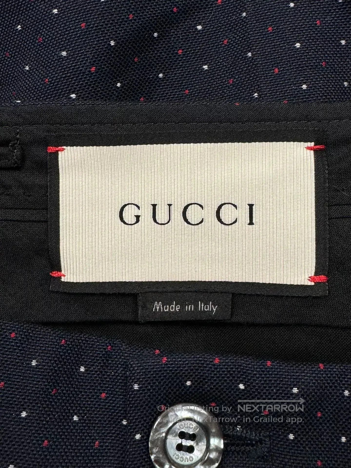 Gucci Gucci Polka Dot Wool Trousers 36. Size US 36 / EU 52 - 5 Thumbnail