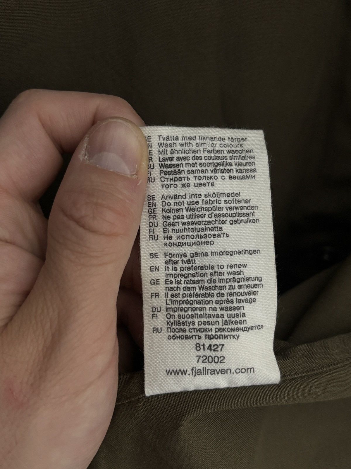 Fjallraven Fjallraven G-1000 vintage military outdoor cargo jacket Size US M / EU 48-50 / 2 - 14 Thumbnail