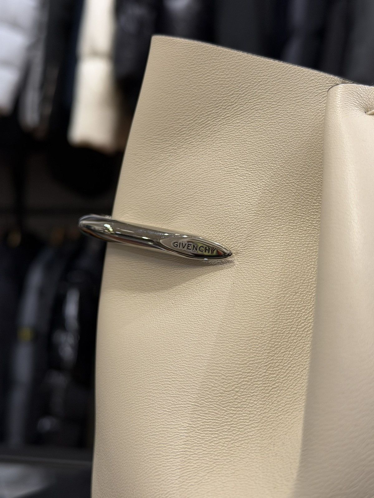 Givenchy Givenchy Pinch Soft Leather Pouch Bucket Bag Size ONE SIZE - 2 Thumbnail