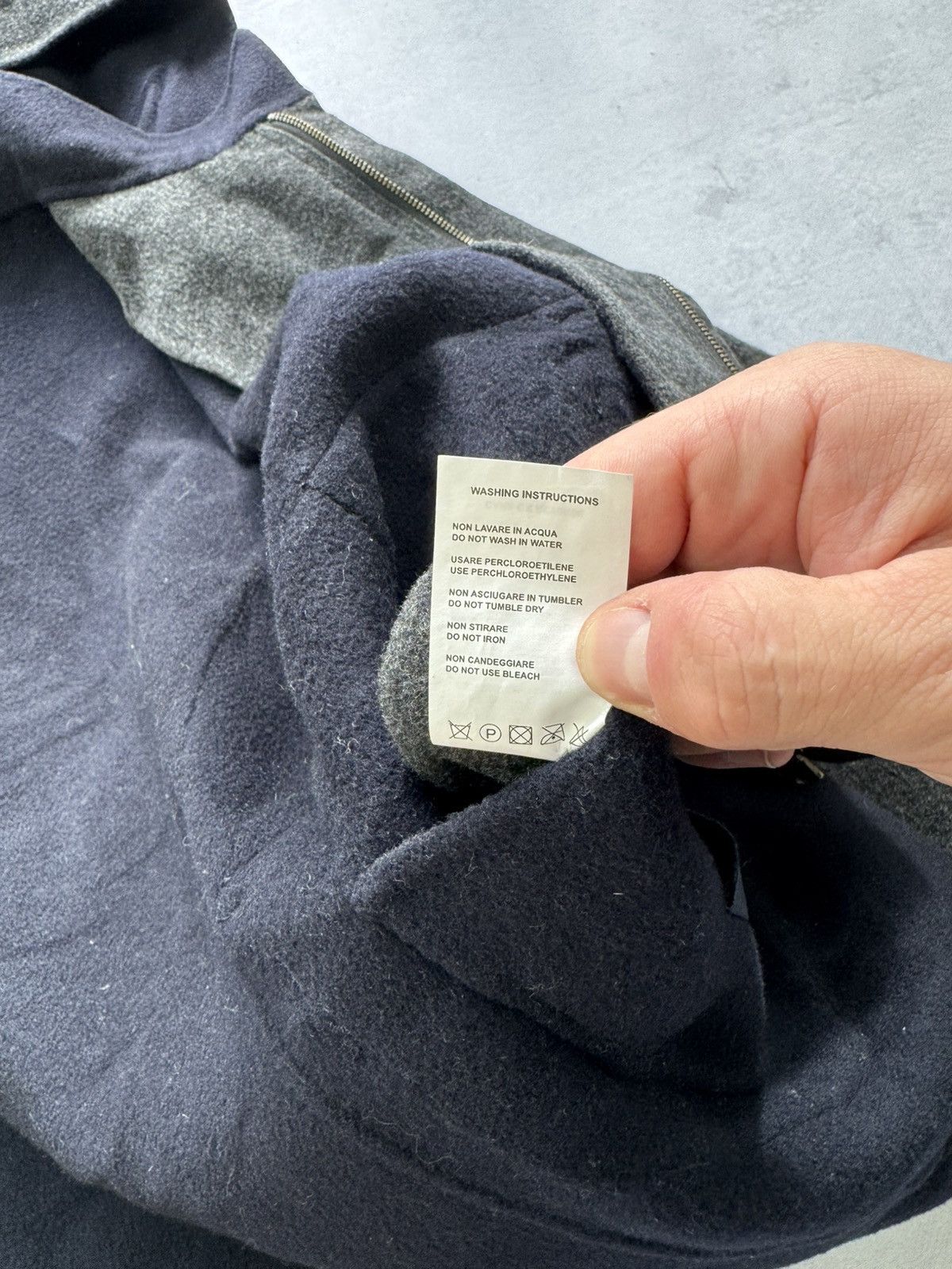 Boggi Boggi Milano Luxury Men's Wool Hooded Coat Size US M / EU 48-50 / 2 - 12 Thumbnail
