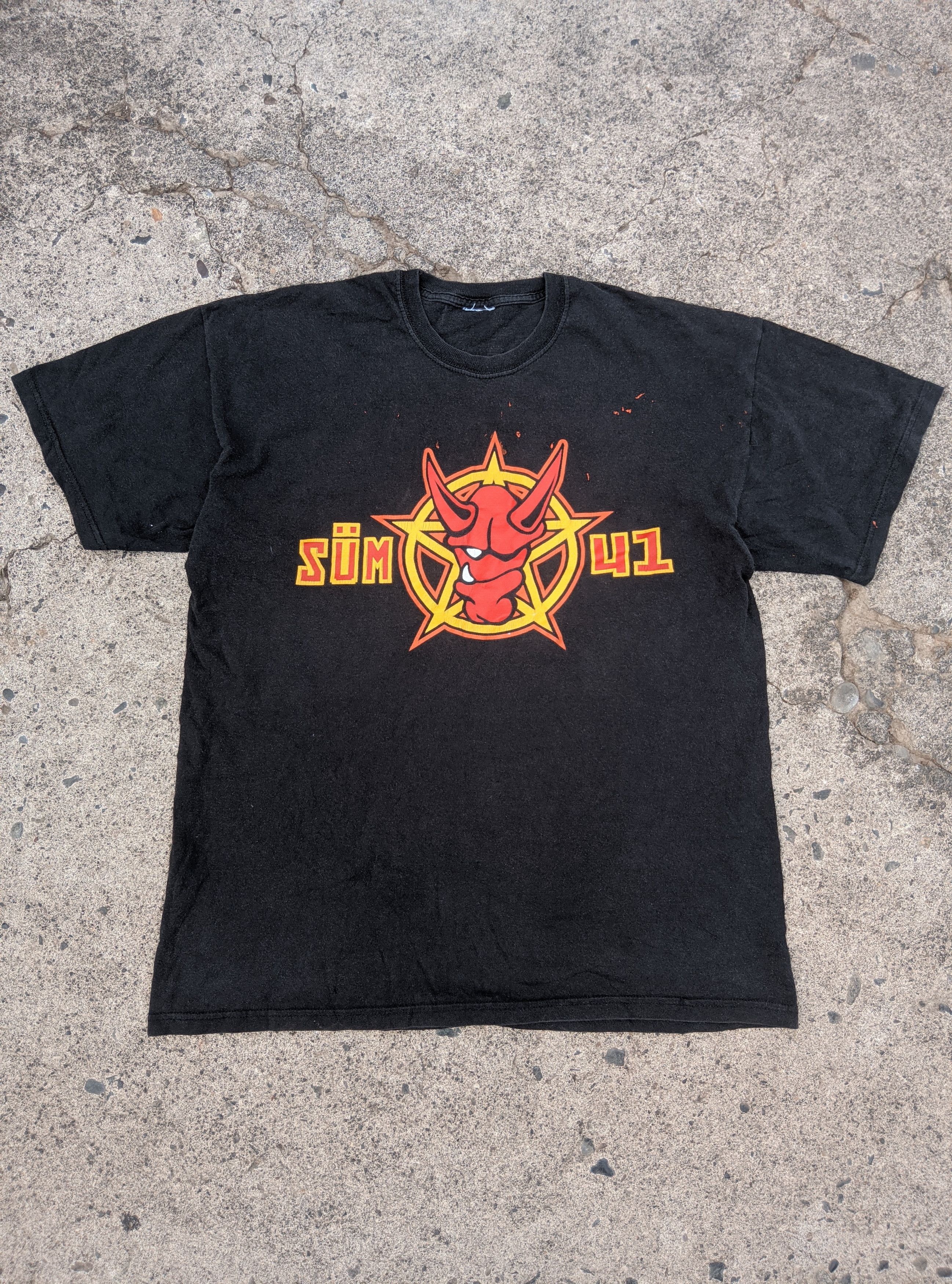 Band Tees Vintage 2001 sum41 pop punk skate punk t shirt Size US L / EU 52-54 / 3 - 1 Thumbnail