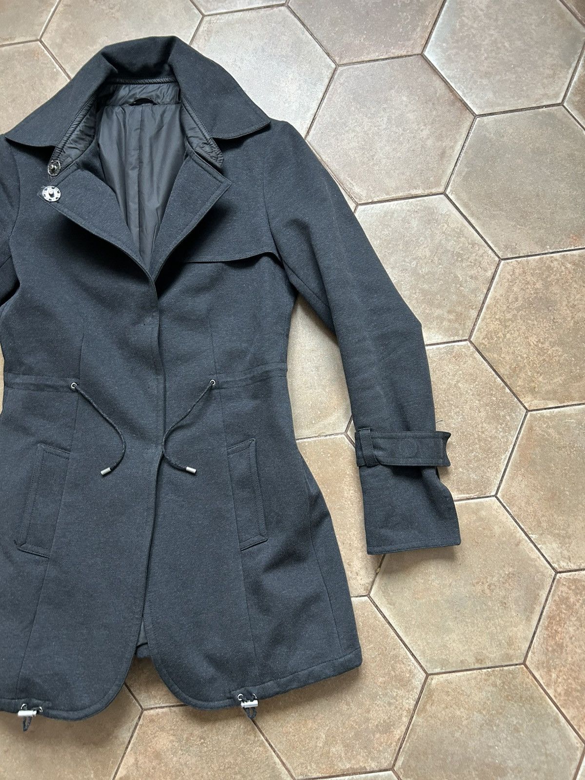 Brunello Cucinelli Brunello Cucinelli Luxury Wool Cashmere Silk Coat Jacket Size M / US 6-8 / IT 42-44 - 3 Thumbnail
