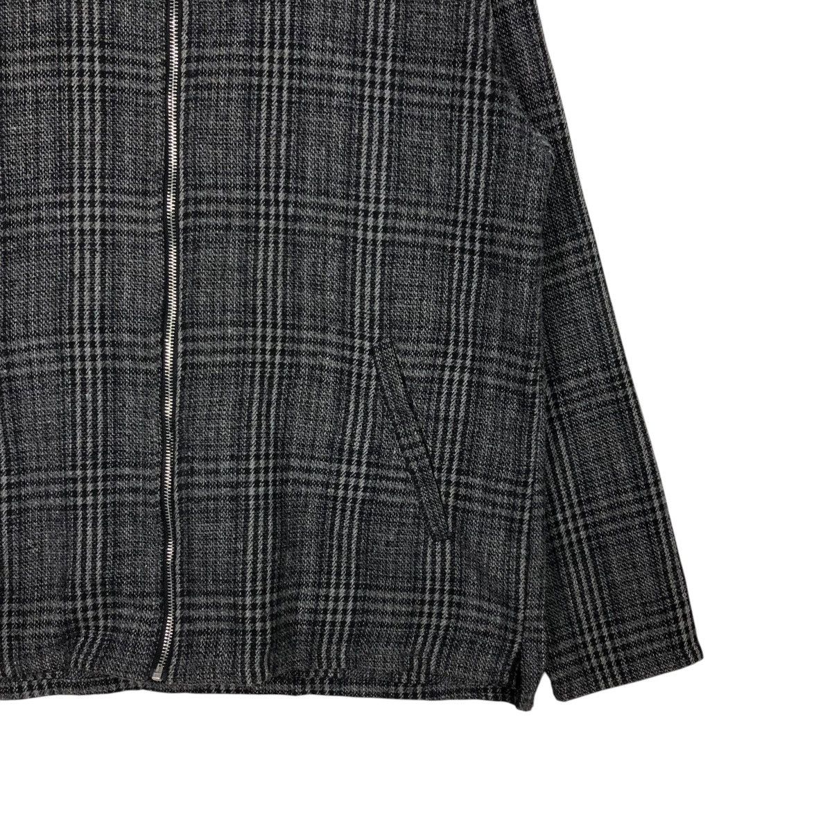 In The Attic 🔥VINTAGE ZIPPER BIKER JACKET IN THE ATTIC TARTAN DESIGN Size US L / EU 52-54 / 3 - 7 Thumbnail