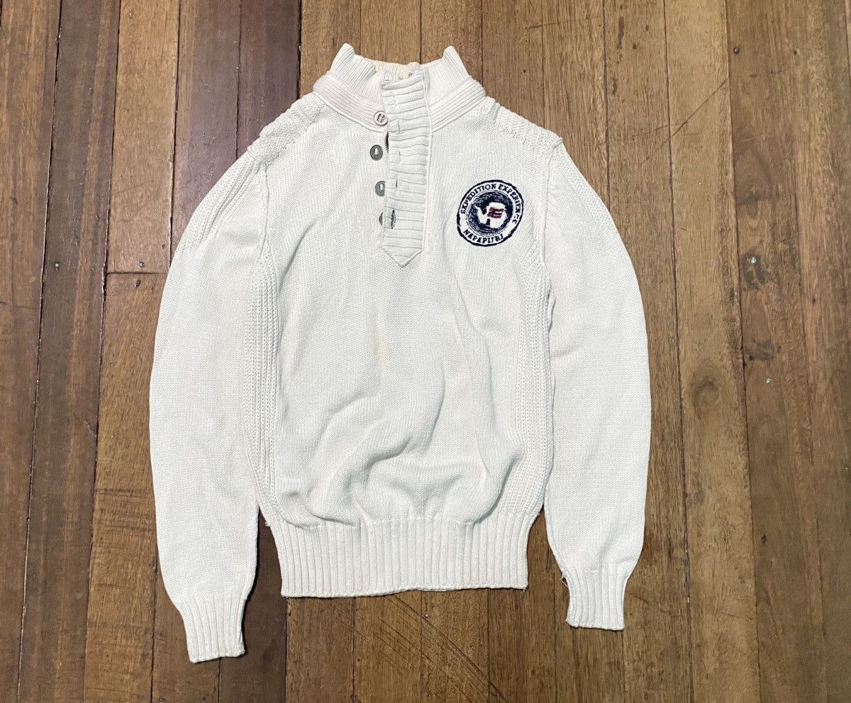 Napapijri Napapijri Cable knit Jacket Size US M / EU 48-50 / 2 - 2 Thumbnail