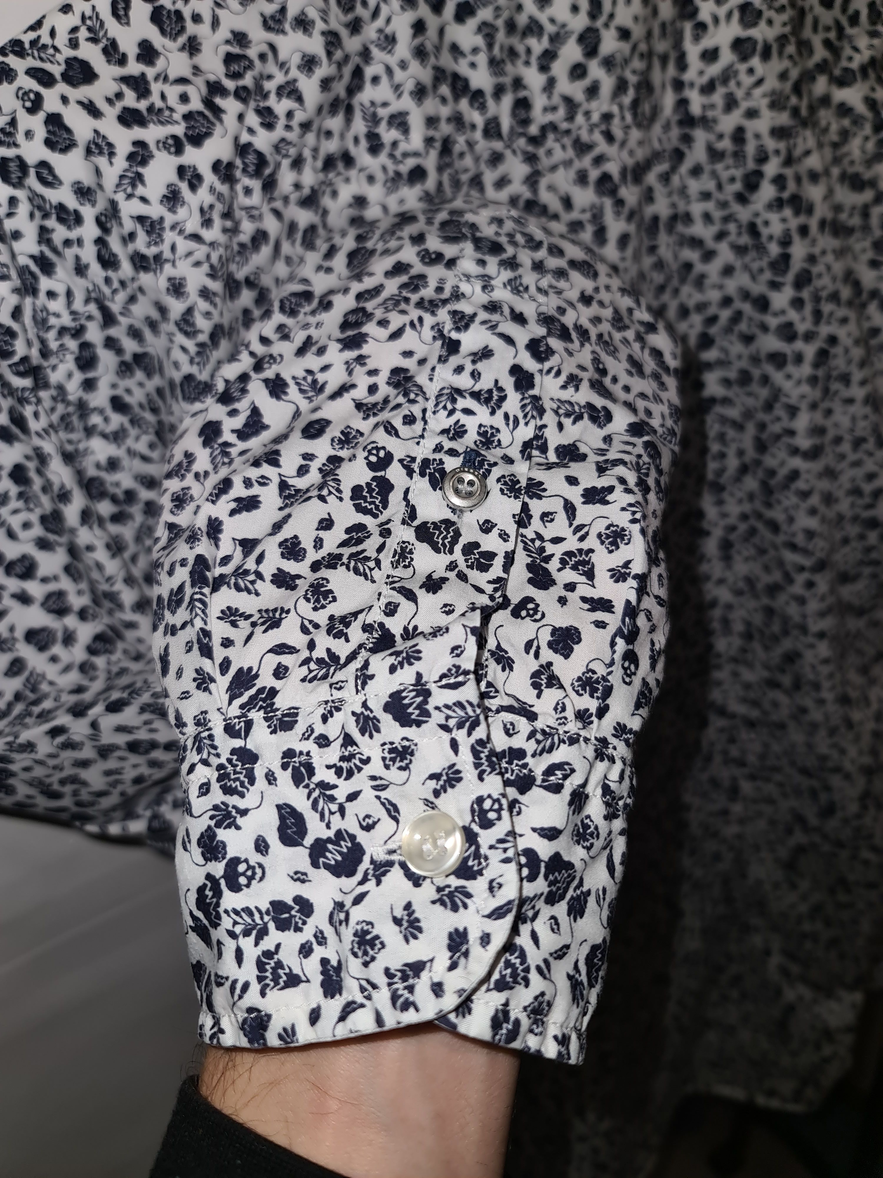 Diesel DIESEL floral skull shirt Size US L / EU 52-54 / 3 - 9 Thumbnail