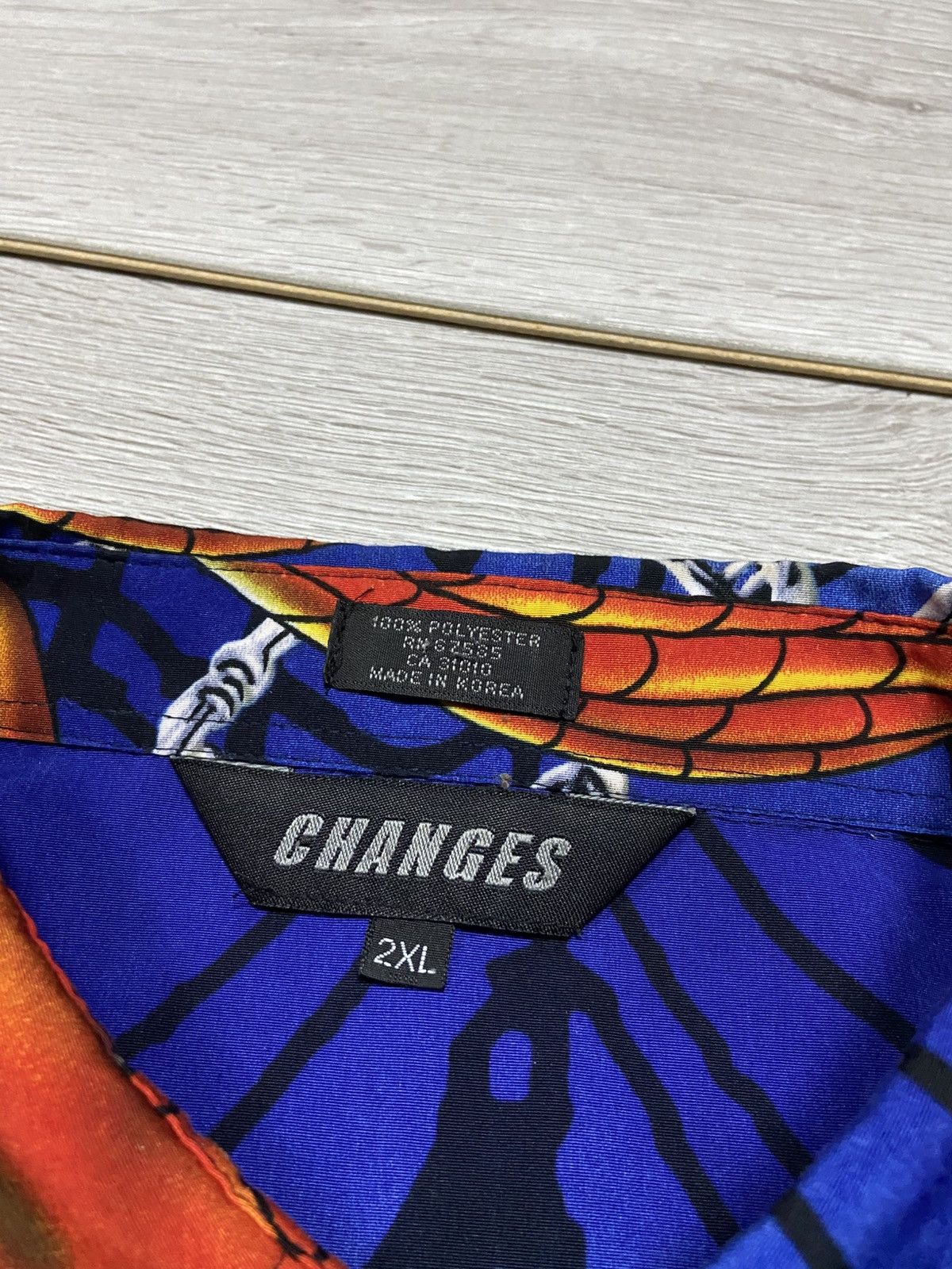 Marvel Comics Spider Man made in Korea RARE overprint web shirt Size US XXL / EU 58 / 5 - 2 Thumbnail