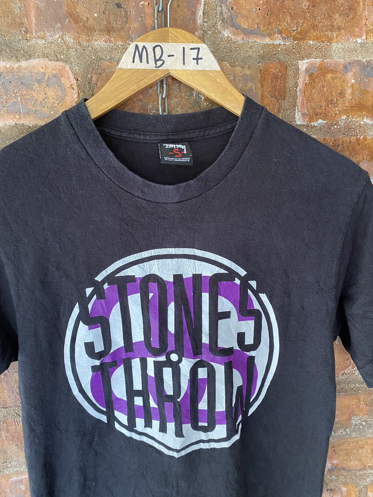 Stussy 2009 Stussy Stone Throw crew band tee tour Japan Size US S / EU 44-46 / 1 - 3 Thumbnail