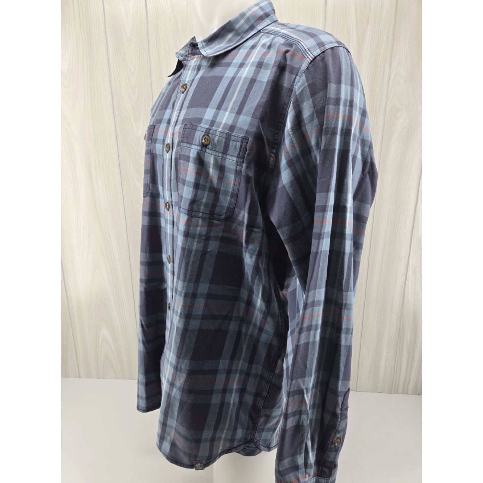 The North Face The North Face Shirt Men XL Blue Plaid Casual Dress Style Outdoor Hiking Button-Up Size US XL / EU 56 / 4 - 3 Thumbnail