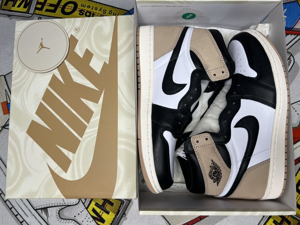 Jordan Brand Nike Air Jordan 1 High Latte (Women's) Size US 9.5 / IT 39.5 - 9 Thumbnail
