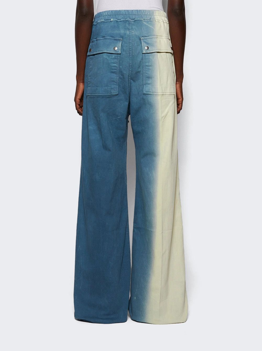 Rick Owens o1mle0426 Geth Belas Denim Pants in Blue Size 34" / US 12 / IT 48 - 4 Thumbnail
