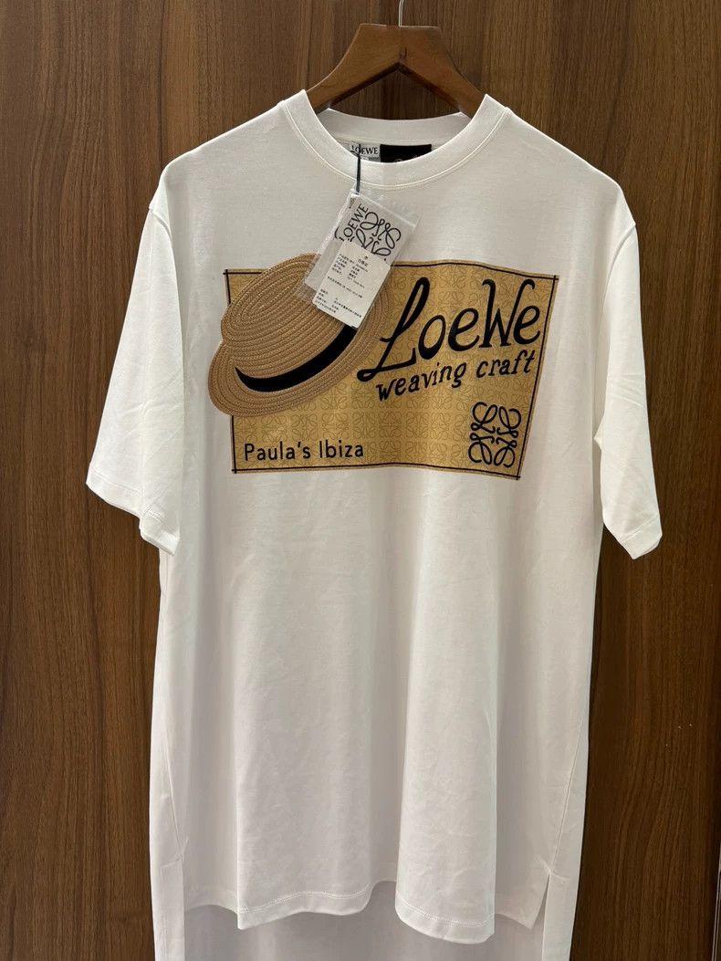 Loewe LOEWE White short-sleeved T-shirt Size S / US 4 / IT 40 - 1 Thumbnail