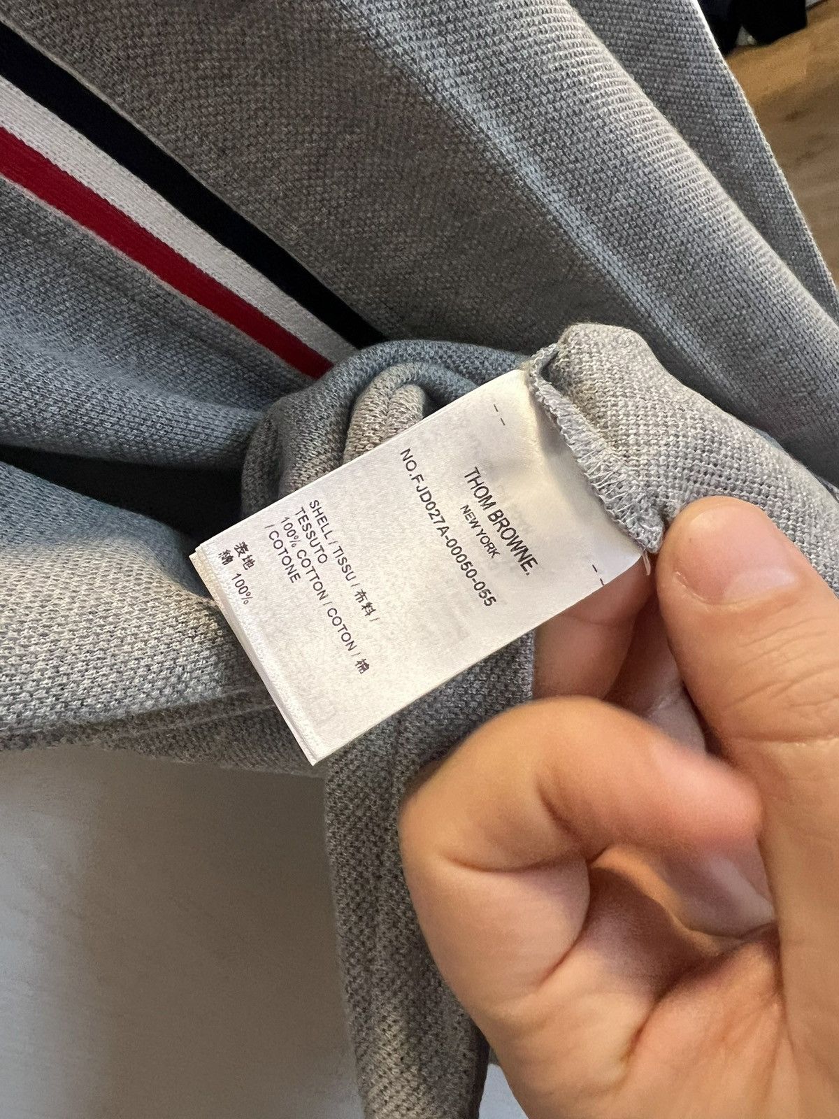 Thom Browne Knee-Length Polo Dress W/ Center Back RWB Stripe Size M / US 6-8 / IT 42-44 - 13 Thumbnail