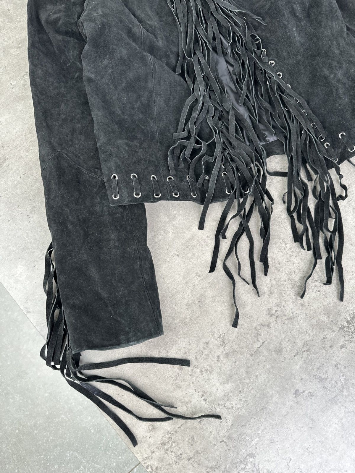 Japanese Brand Vintage Suede Jacket Size XS / US 0-2 / IT 36-38 - 4 Thumbnail