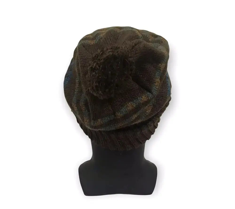 Japanese Brand Japanese Brand Bobble Beanie Hat Size ONE SIZE - 4 Thumbnail